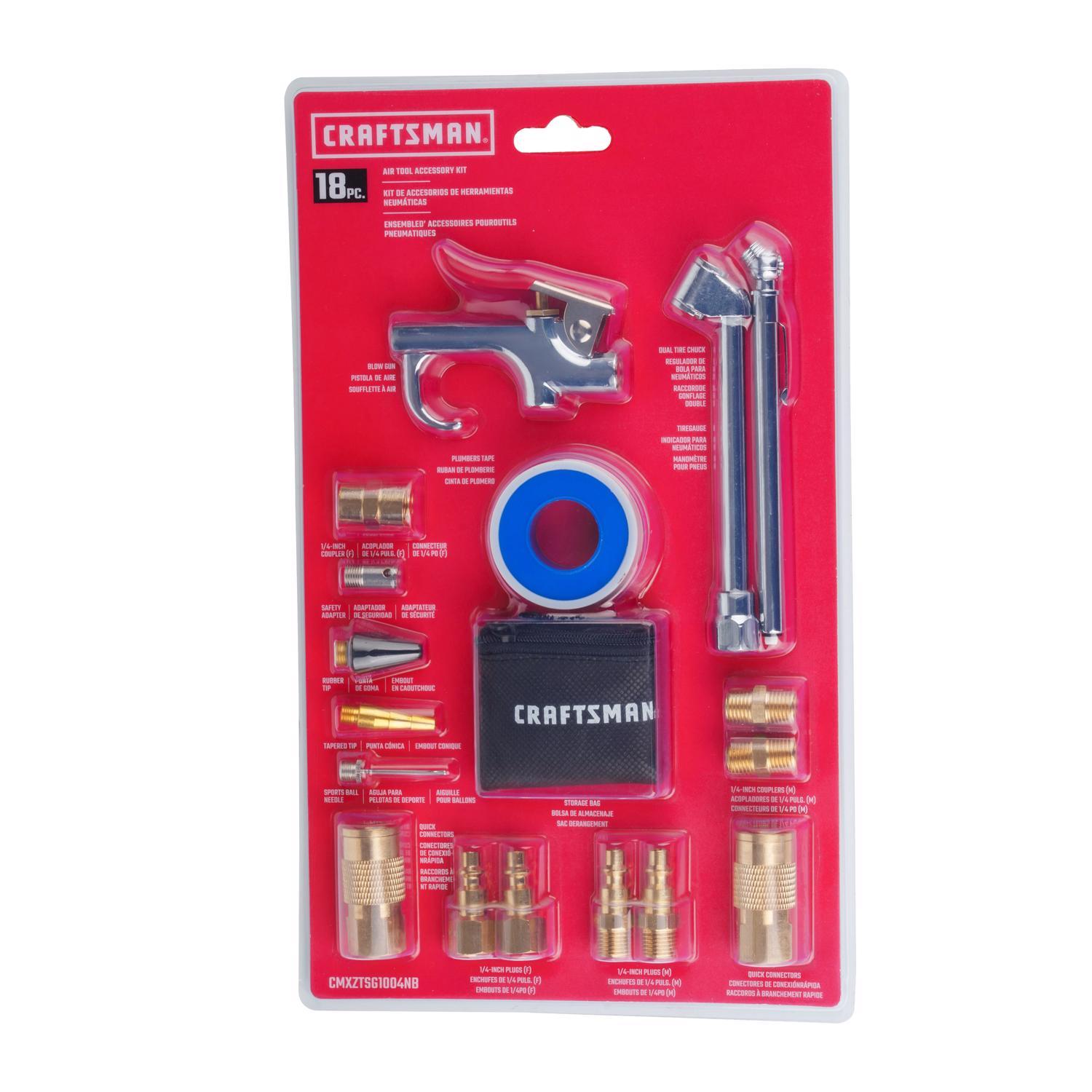 CRAFTSMAN 1/4 in. Air Tool Accessory Kit 18 pc