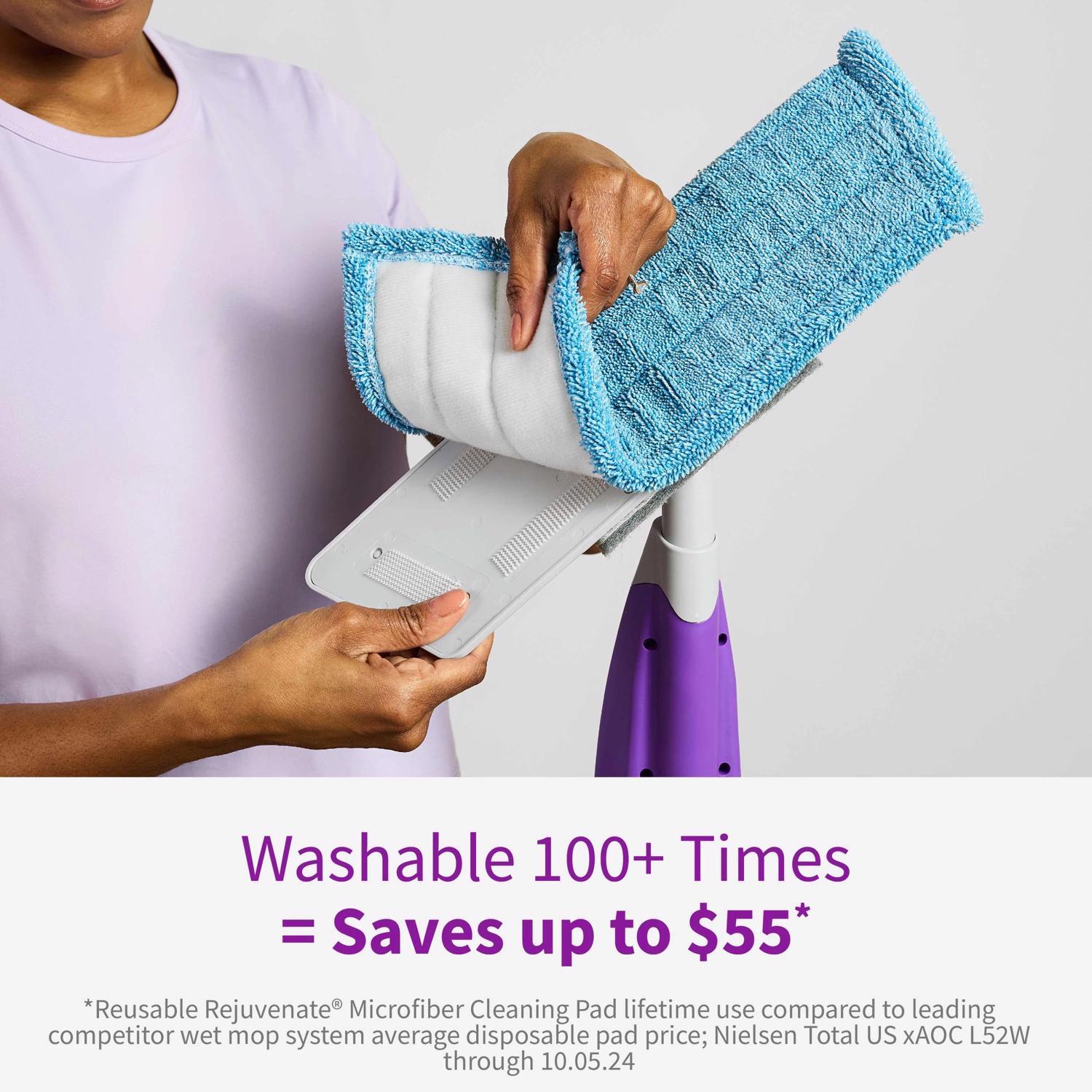 Rejuvenate Click n Clean 16 in. W Flat Mop Kit