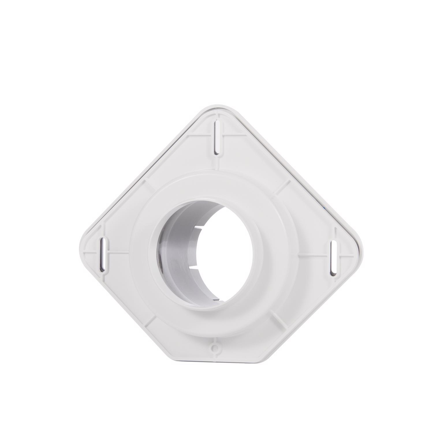 Gardus SnugDryer White Plastic Dryer Vent Kit