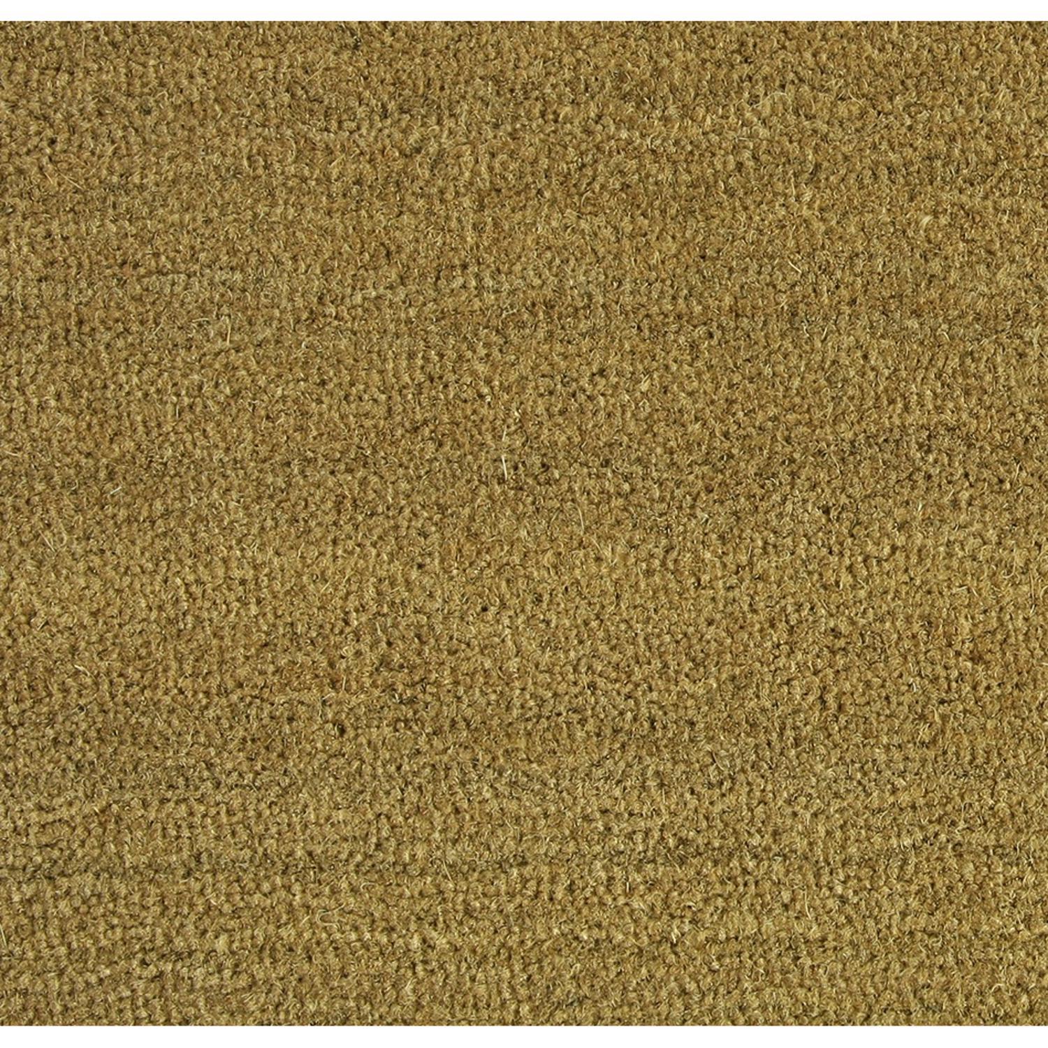 Sports Licensing Solutions 18 in. W X 30 in. L Tan Blank Coir Door Mat