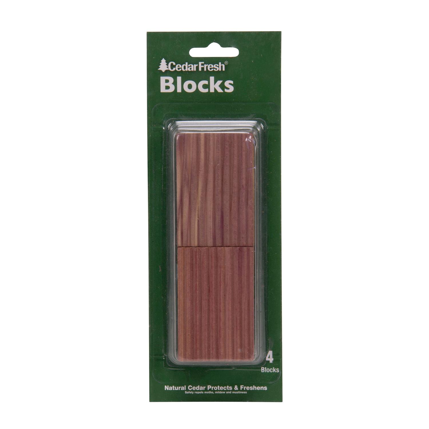 Household Essentials Cedar Fresh Natural Cedar Scent Odor Eliminator 2.75 in. Wood