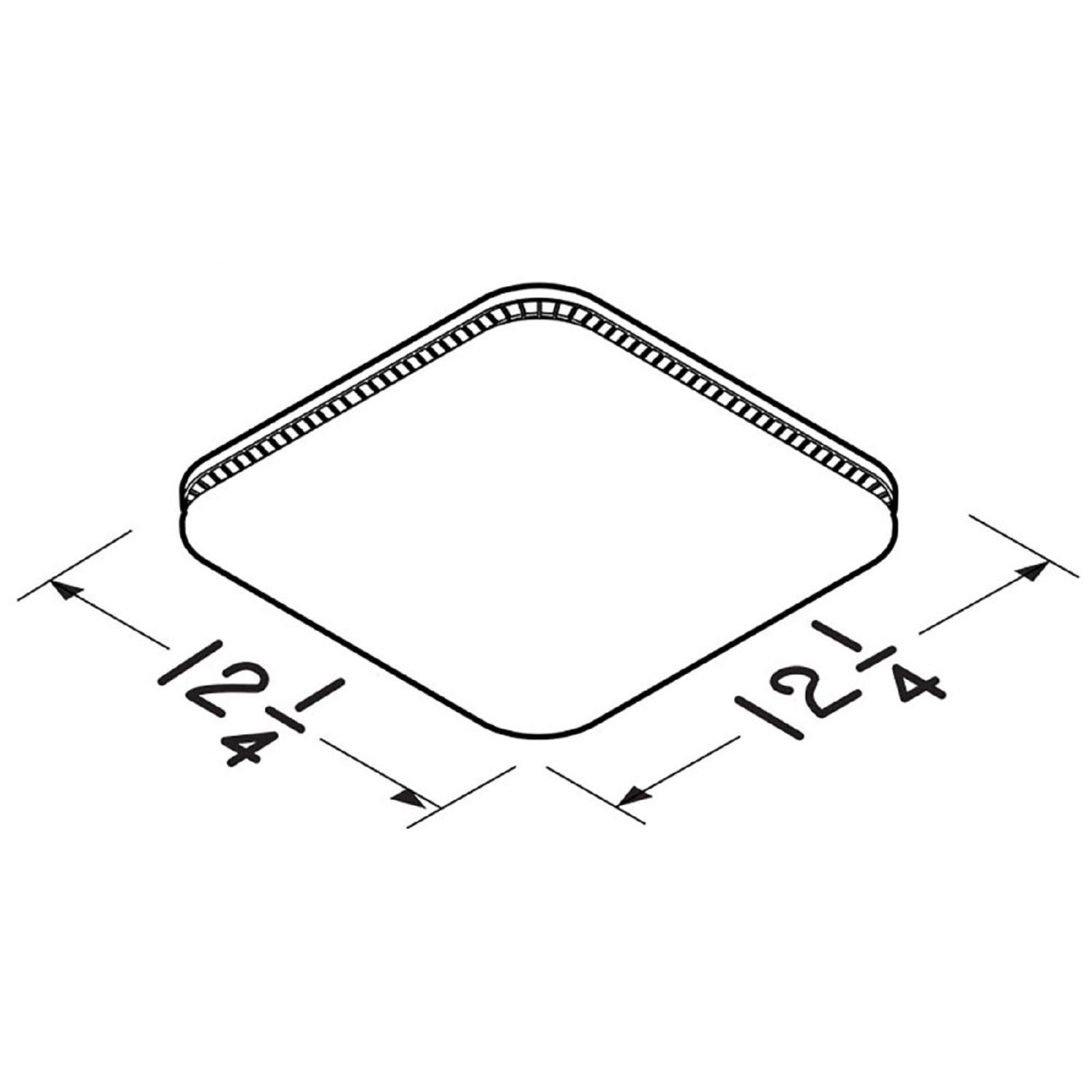 Broan-NuTone Universal CleanCover Bathroom Exhaust Fan Grille/Cover