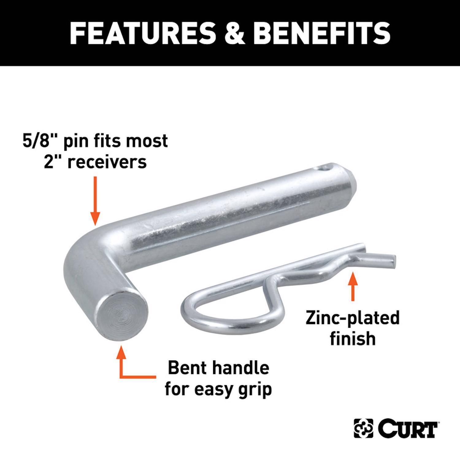 CURT Hitch Pin and Clip