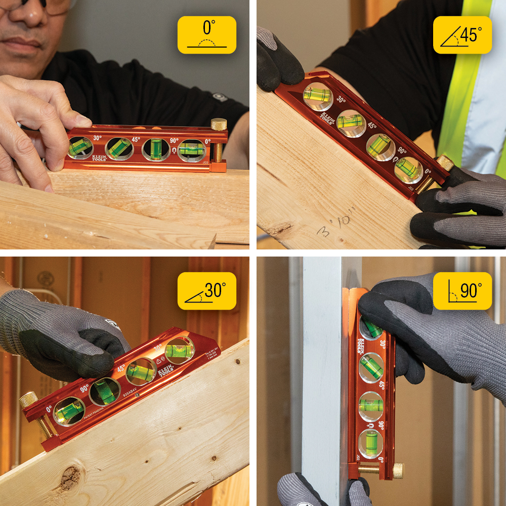 Klein ACCU-BEND Level, 4 Vial