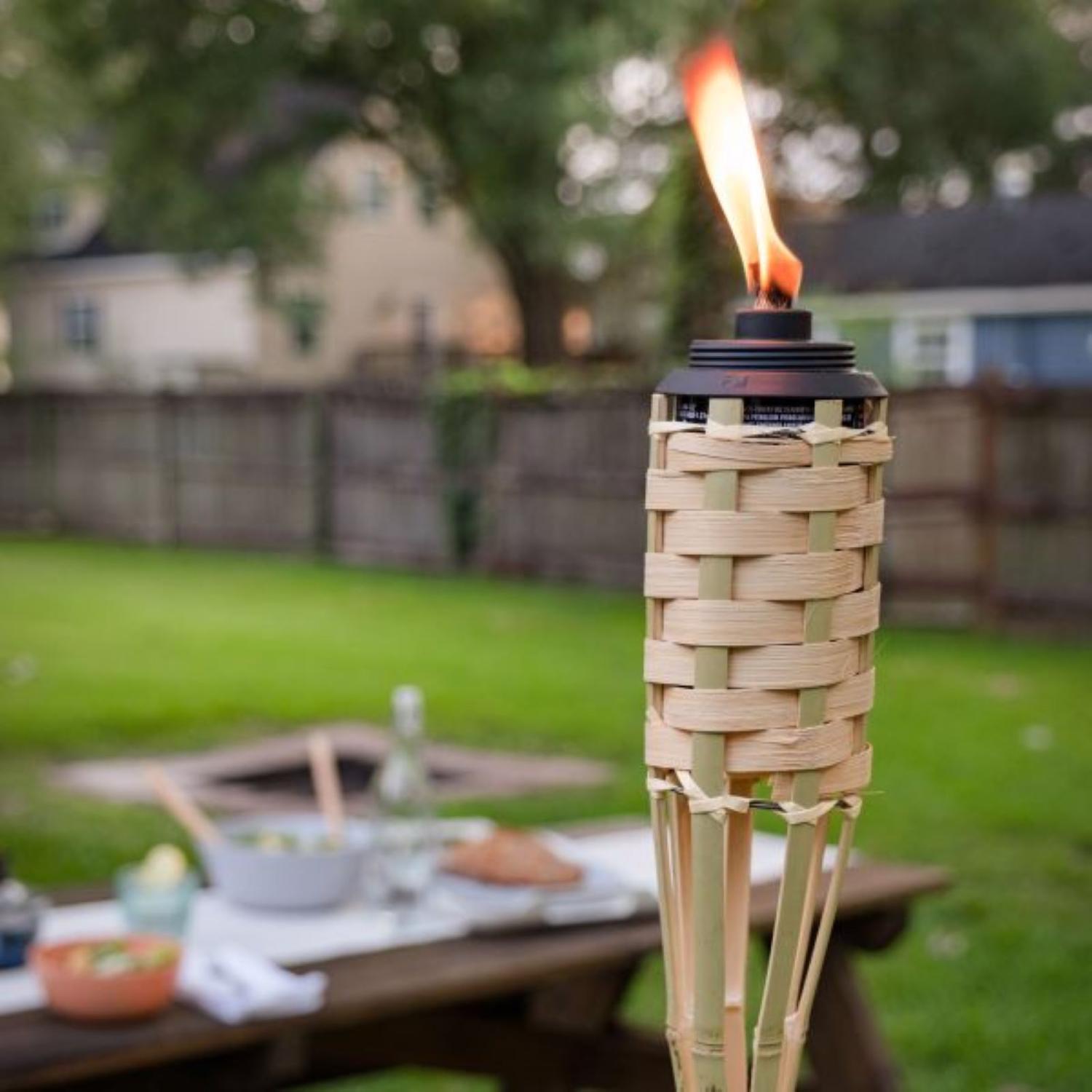 TIKI Easy Pour Citronella Torch Fuel Black 12 oz