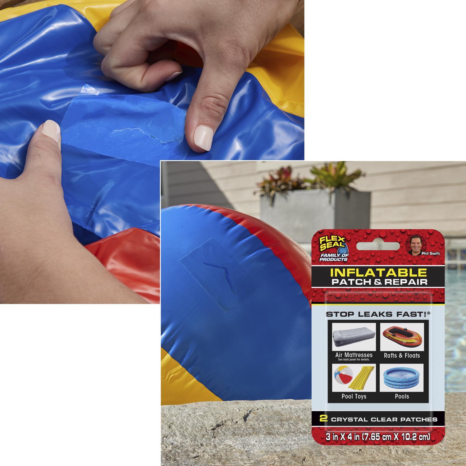 Flex Seal Family of Products Inflatable Patch & Repair 3 in. H X 4 in. L