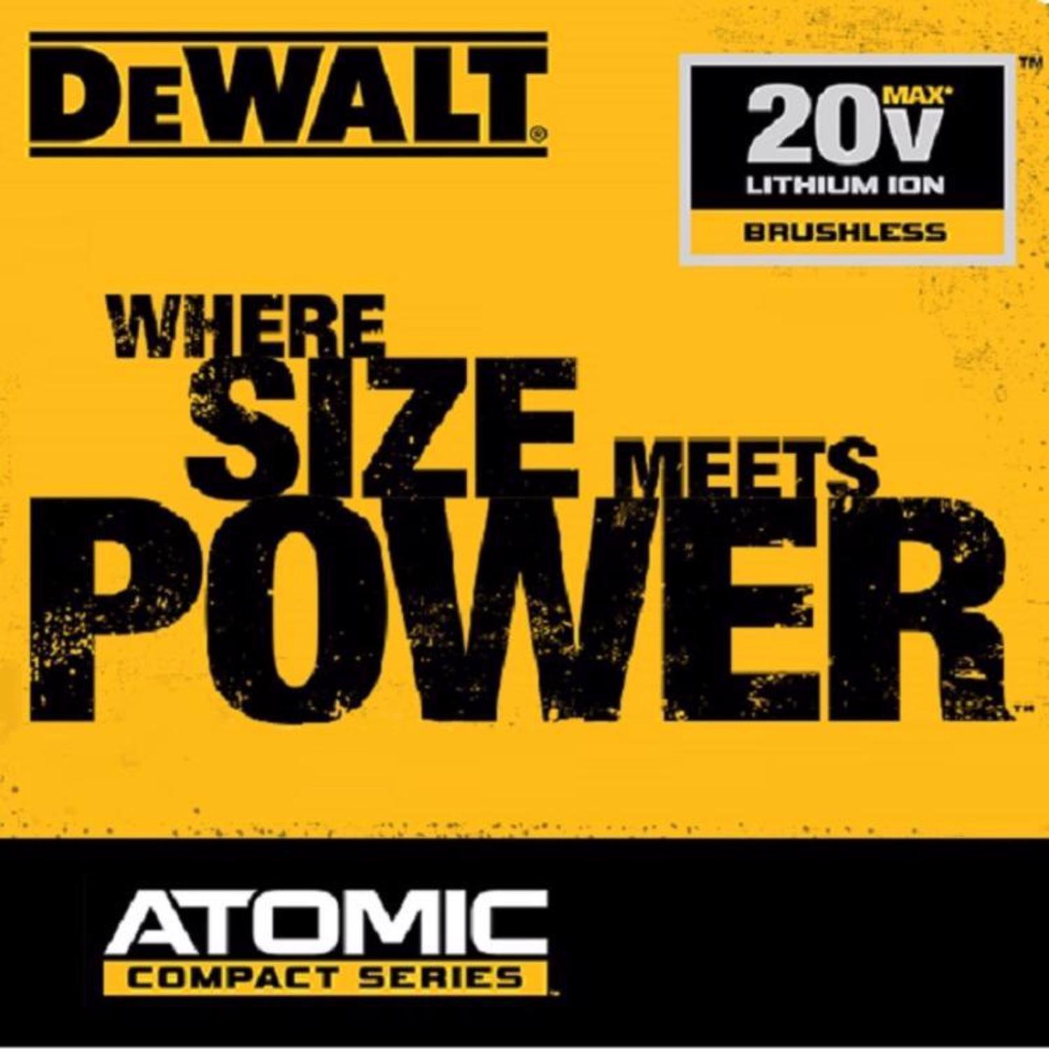 DeWalt 20V MAX ATOMIC 4-1/2 in. Cordless Brushless Compact Circular Saw Tool Only