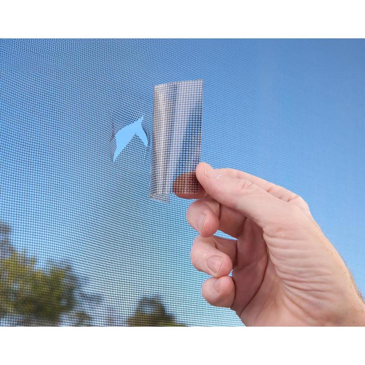 Ace Charcoal Fiberglass Screen Repair Patch 3 in. W X 3 in. L 5 pk