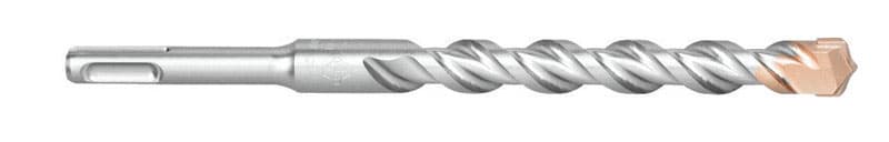 Milwaukee M/2 3/8 in. X 8 in. L Carbide Tipped Hammer Drill Bit SDS-Plus Shank 1 pc