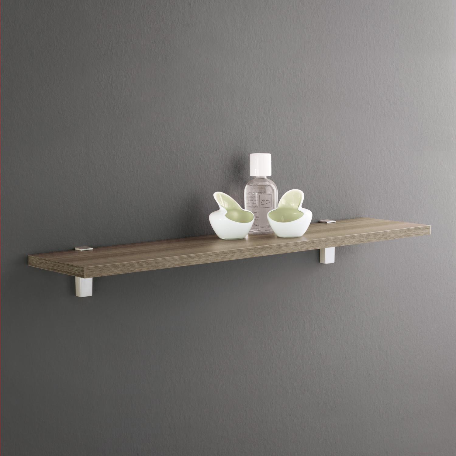 Dolle Lite.75 in. H X 23.6 in. W X 7.9 in. D Driftwood Wood Shelf Board