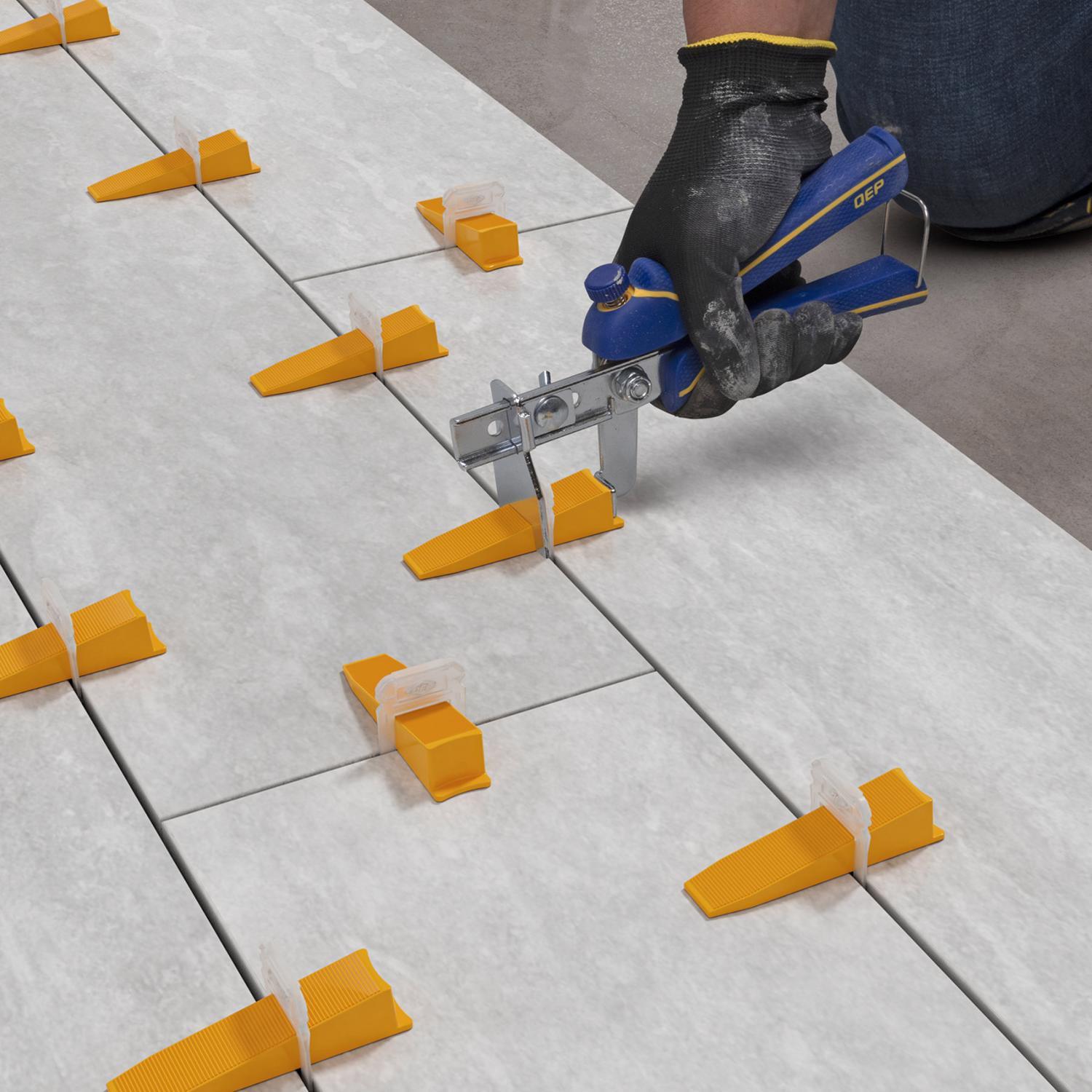 QEP Xtreme 1/16 in. H Plastic Tile Leveling Wedge 500 pc