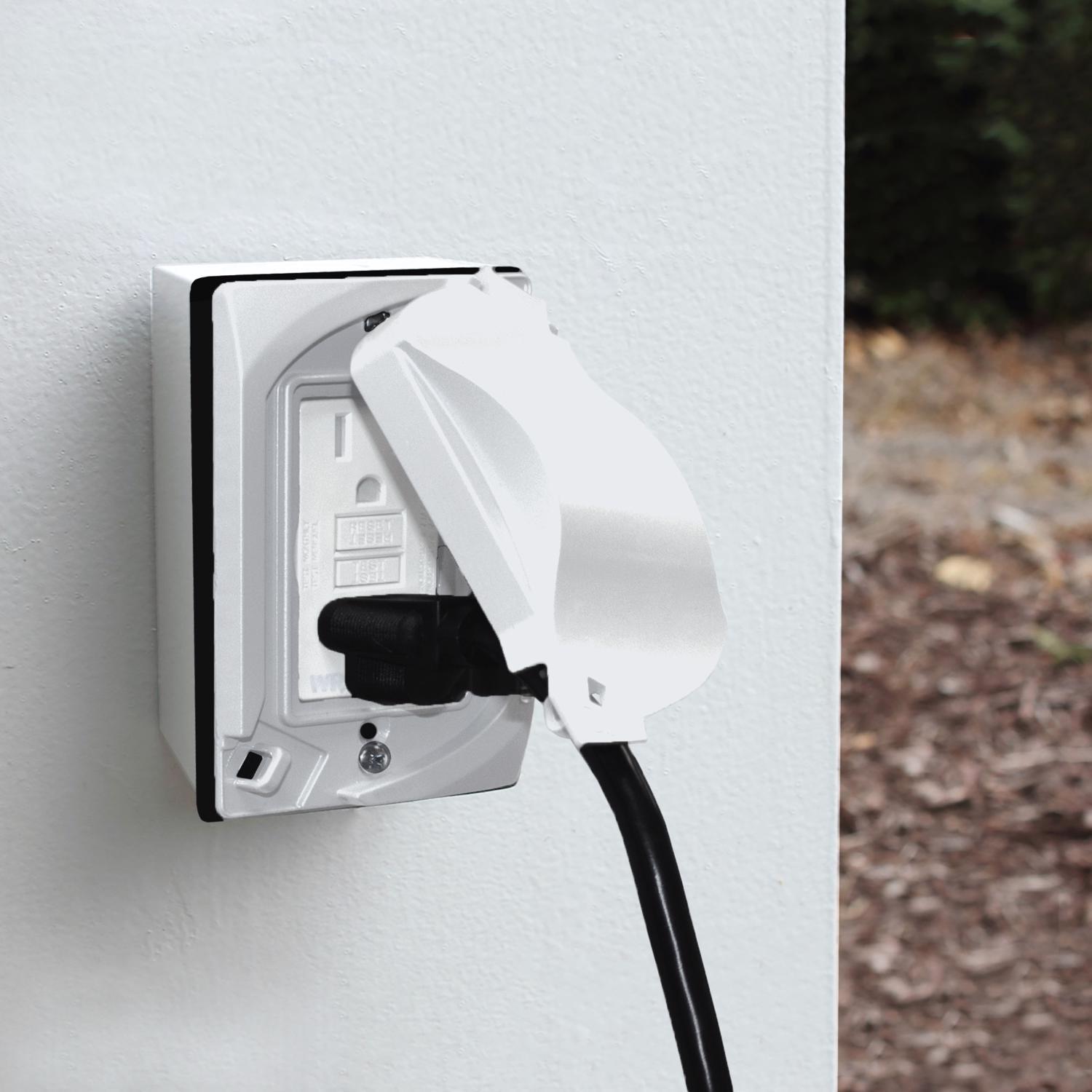 Sigma Engineered Solutions Rectangle Metal 1 gang 4.57 in. H X 2.81 in. W Universal Cover