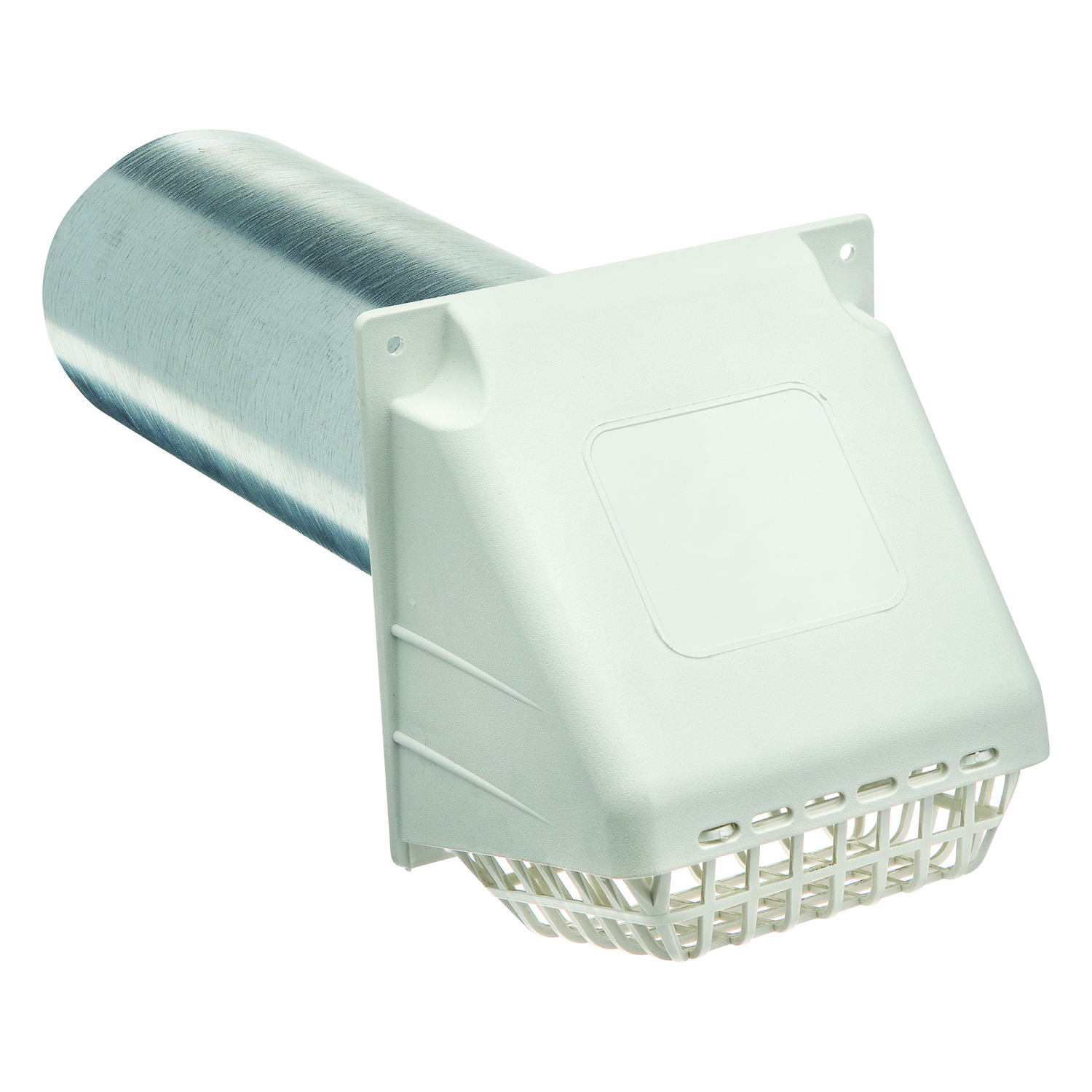 Ace 4 in. W X 6 in. L White Plastic Dryer Vent Hood | Stine Home + Yard