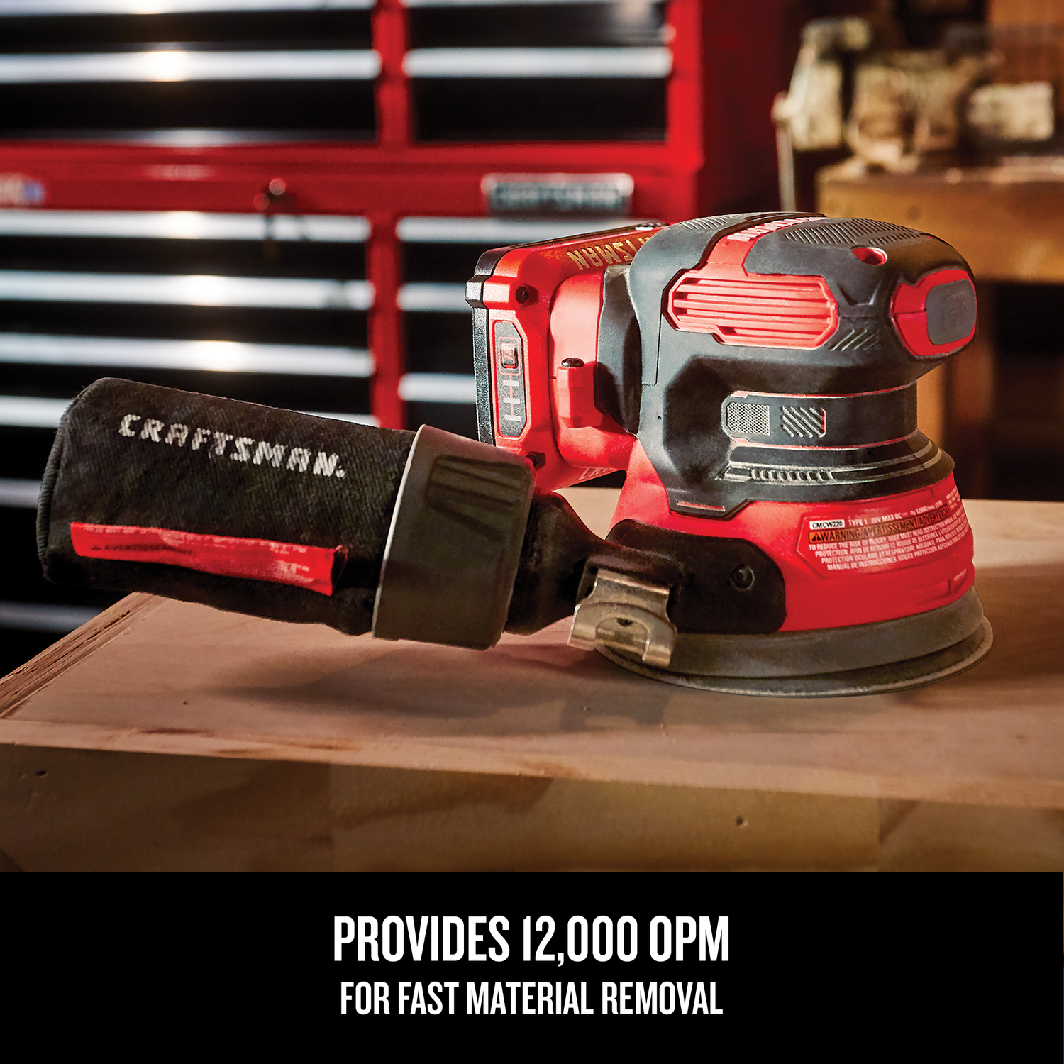 Random orbital sander craftsman sale