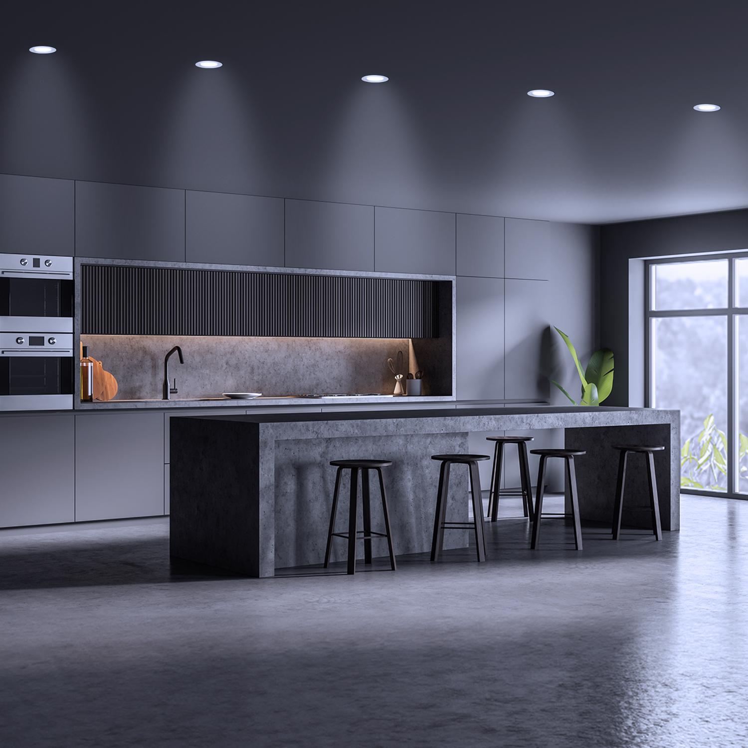 Feit White 5/6 in. W LED Recessed Downlight 75 W