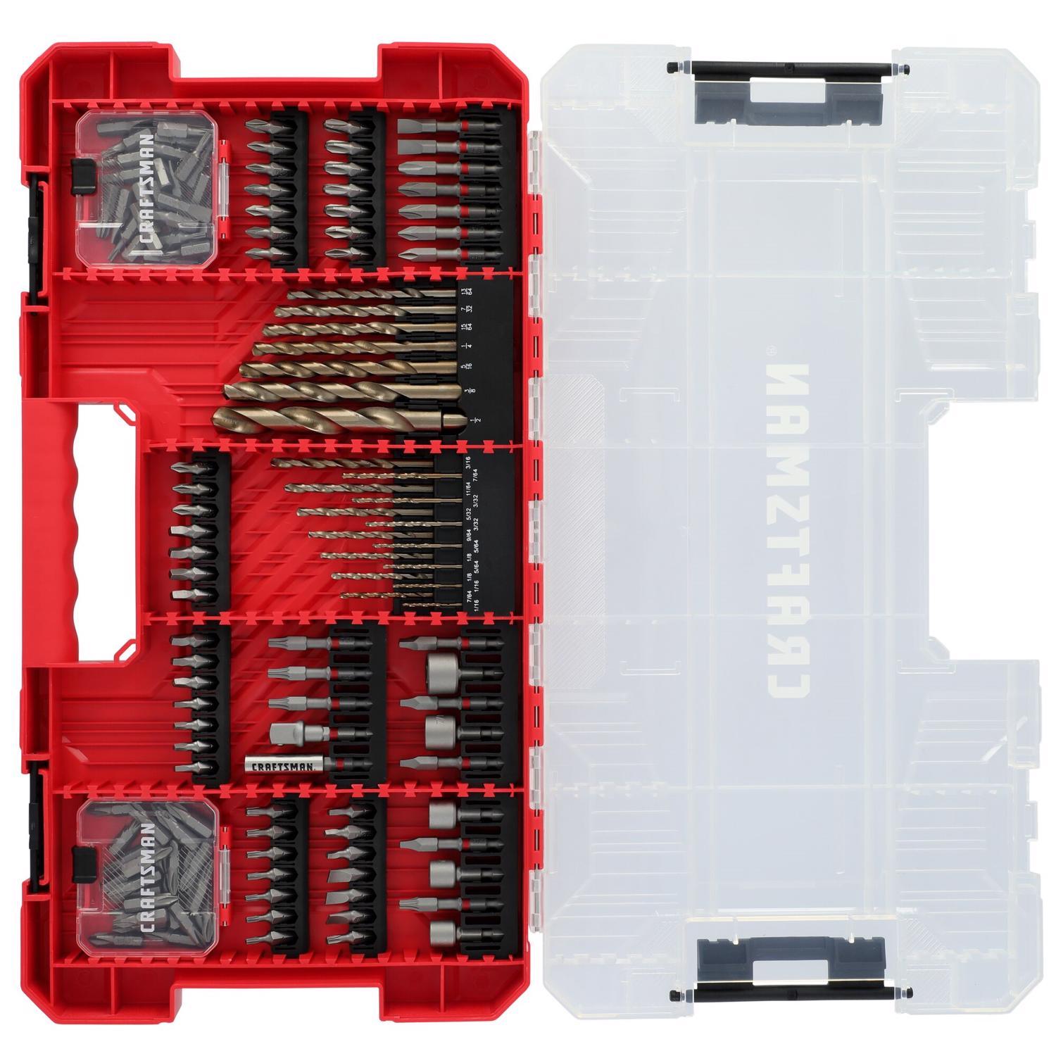 Craftsman Drill and Driver Bit Set 140 pc