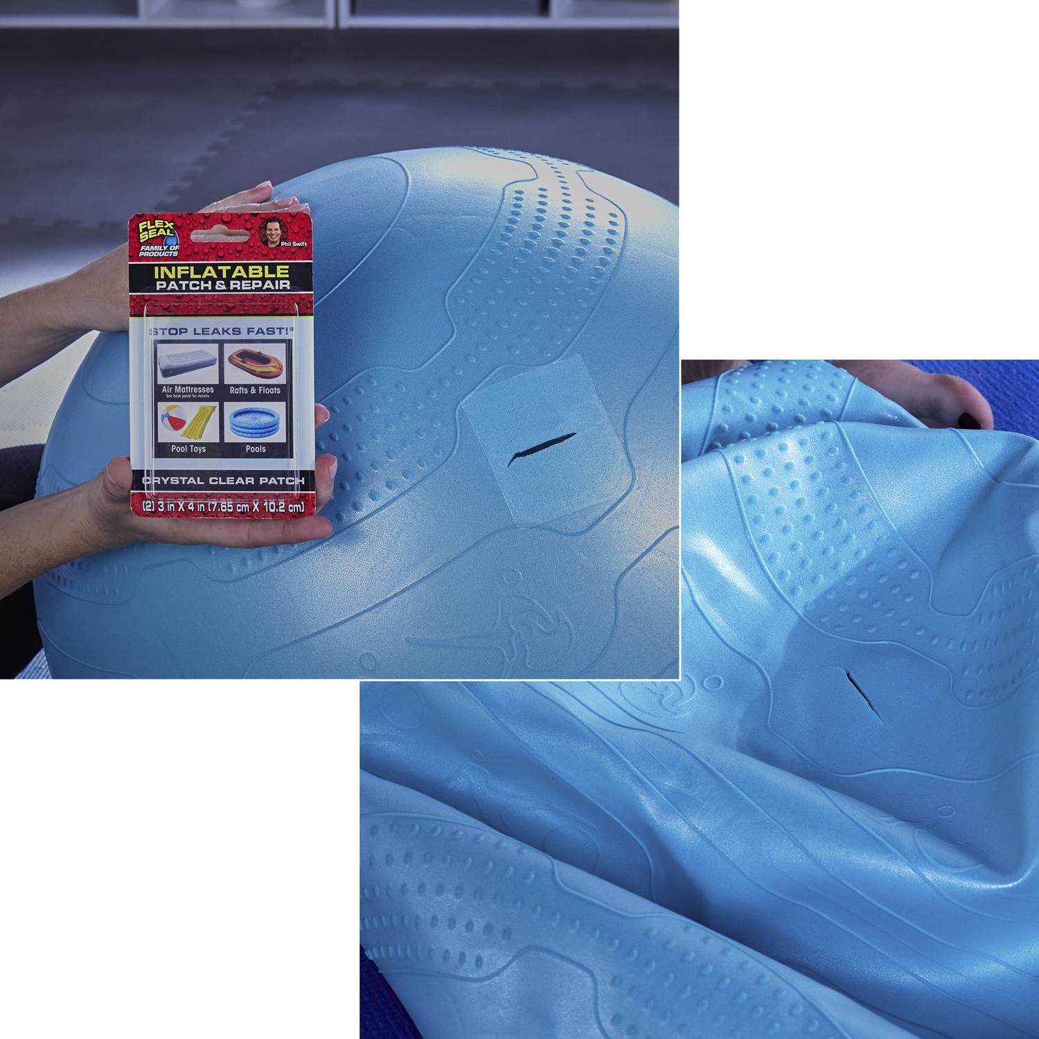 Flex Seal Family of Products Inflatable Patch & Repair 3 in. H X 4 in. L