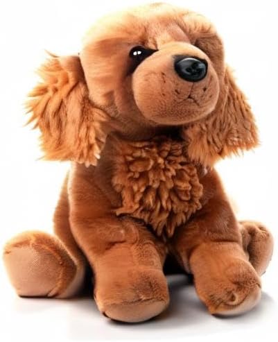The Petting Zoo Golden Retriever Dog Stuffed Animal Plushie, Gifts for Kids, Dog Plush Toy 12 in.
