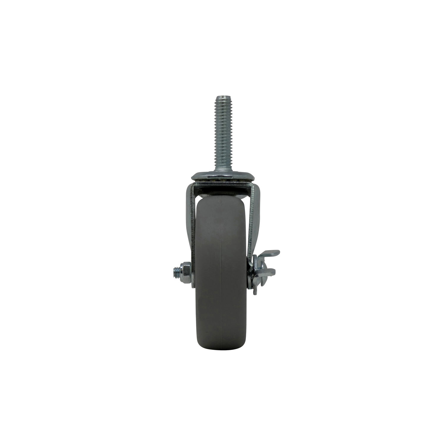 Shepherd Hardware 3 in. D Swivel Thermoplastic Rubber Caster 110 lb 1 pk