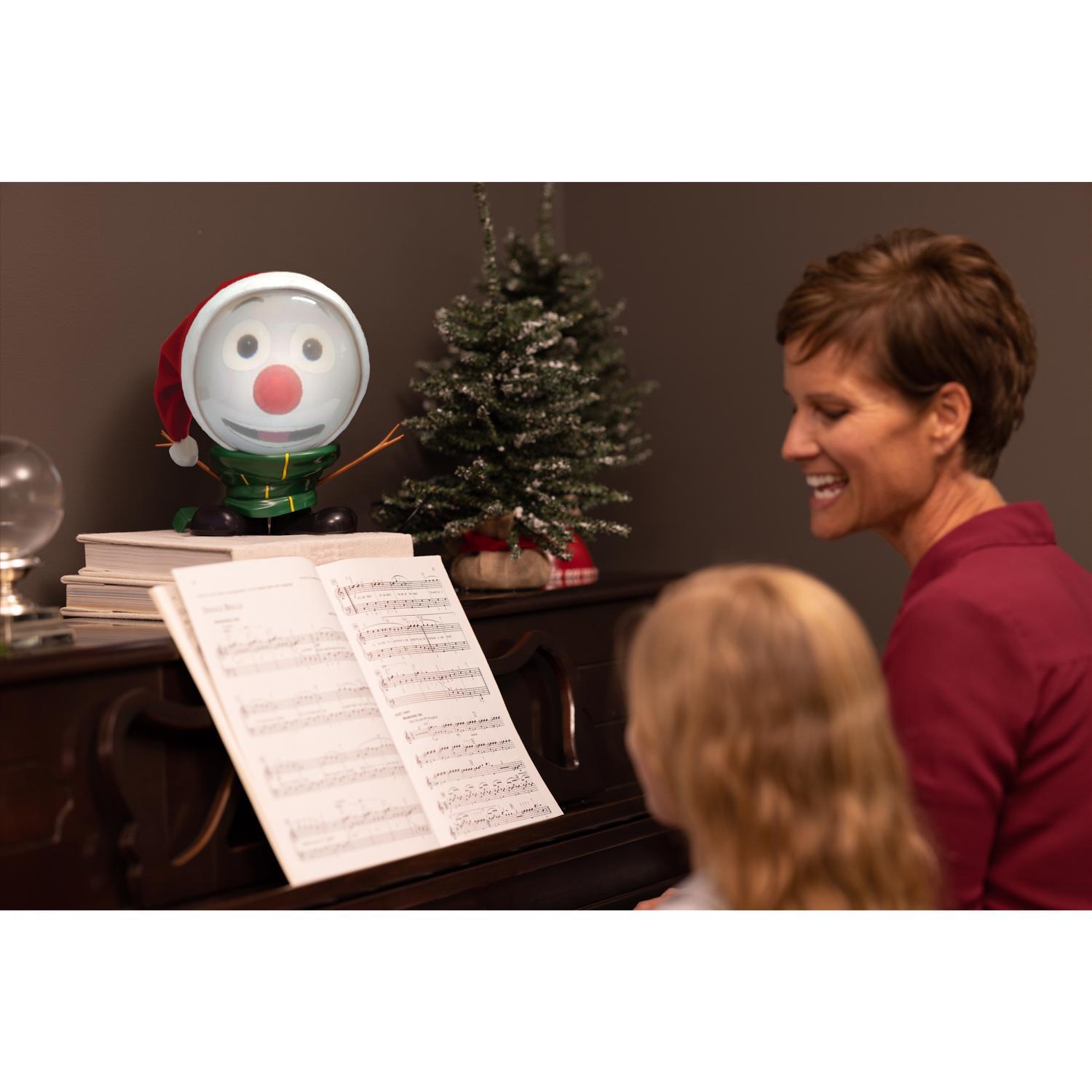 Mindscope Animat3D Multicolored Mr. Chill Snowman Animated Decor 10 in.