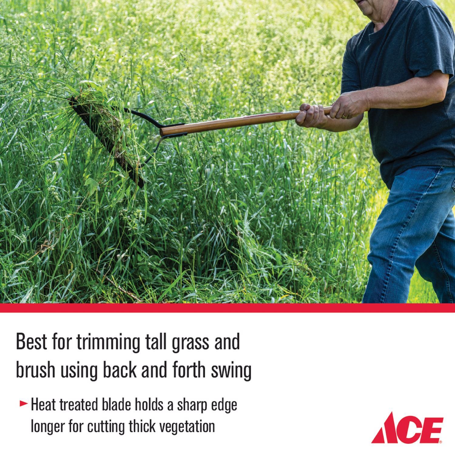 Ace 30 in. Steel Serrated Weed Cutter
