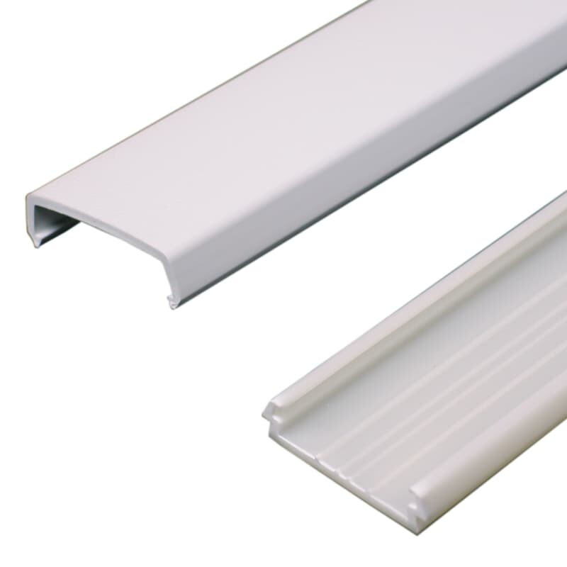 Legrand 1 5/16 x 7/16 in. D X 60 in. L Wire Channel 1 pk