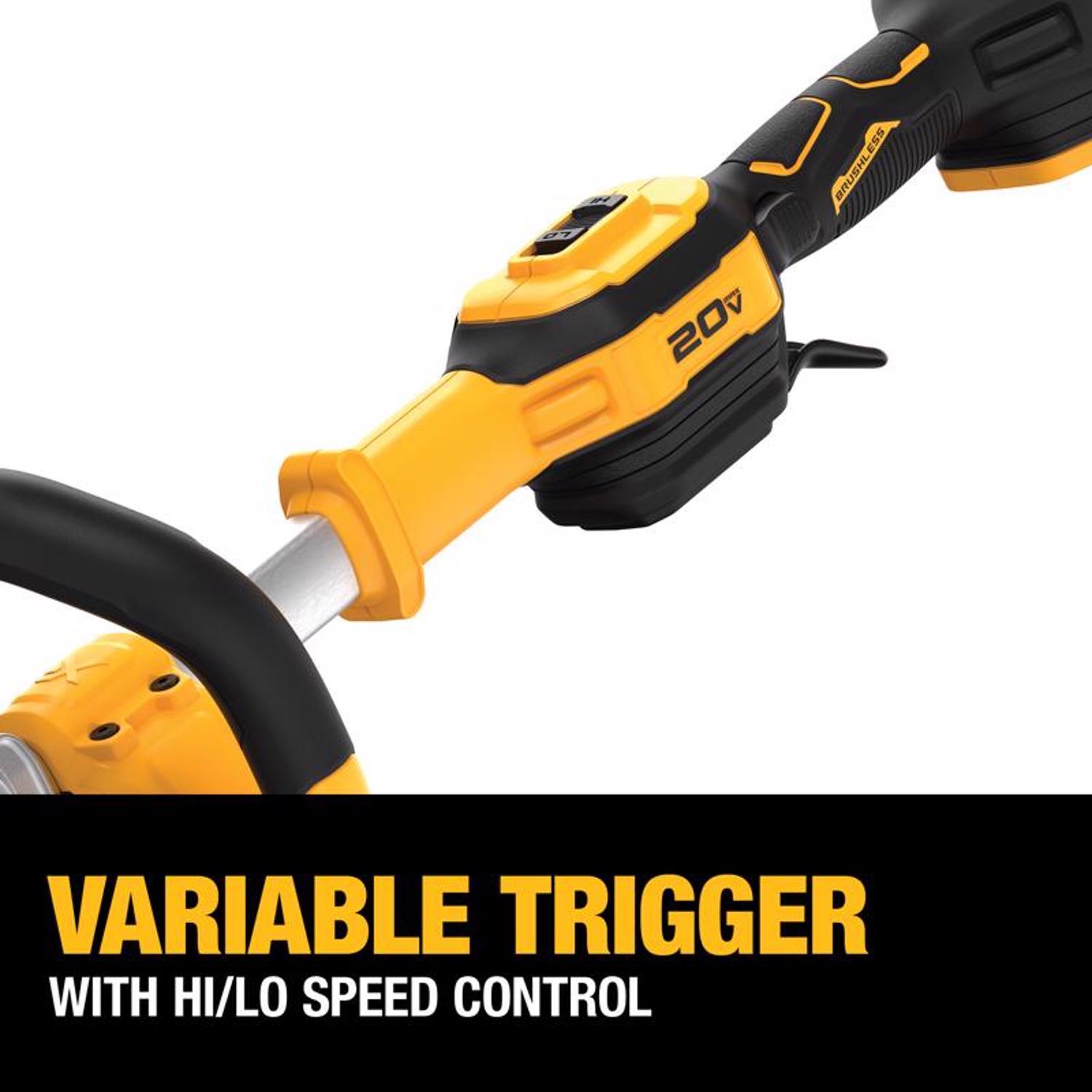 DeWalt 20V MAX DCST922B 14 in. 20 V Battery String Trimmer Tool Only