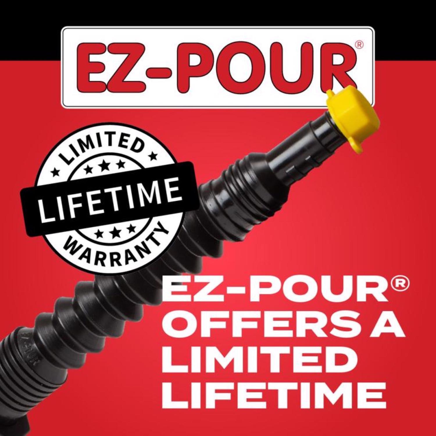 EZ-POUR Standard 9 in. L Plastic Flexible Replacement Spout and Vent Kit