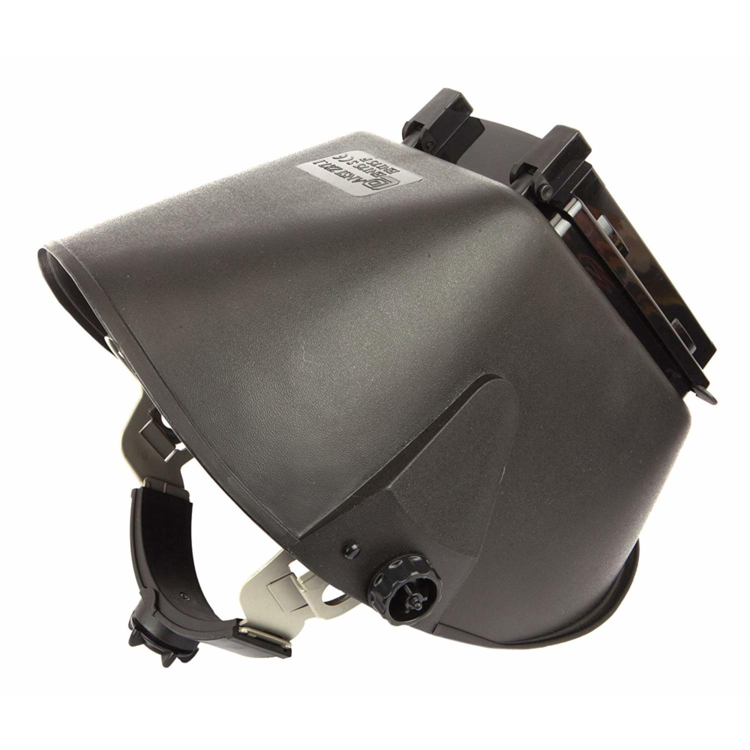 Forney Bandit III 5.25 in. H X 4.5 in. W Fixed Shade Traditional Welding Helmet #10 Black 1 pc