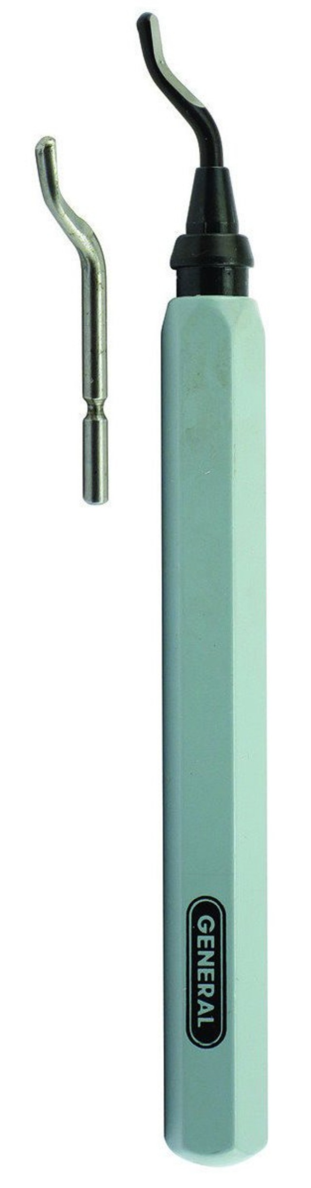 General Tools Deburring Tool w/ Swivel Head & Metal Handle