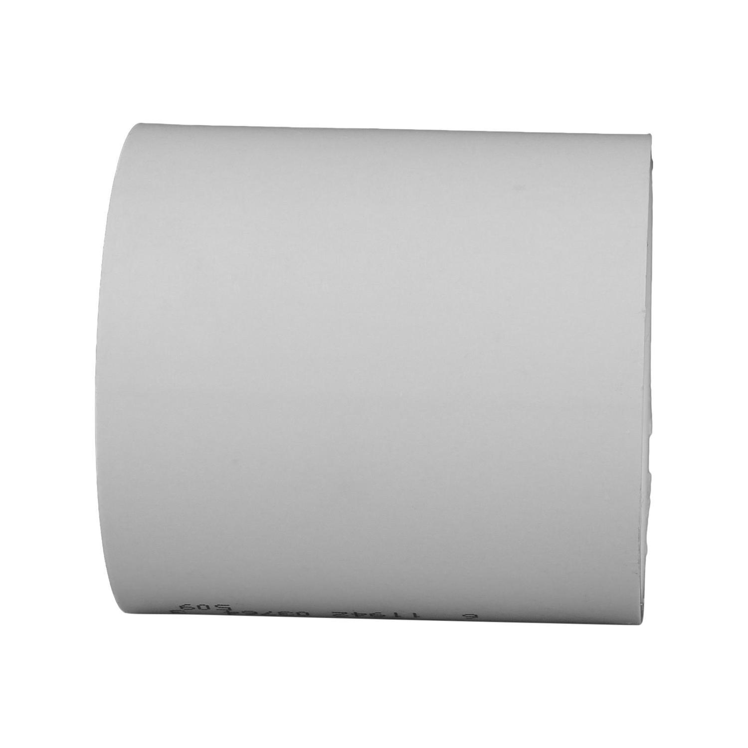 Charlotte Pipe Schedule 40 2 in. Slip X 2 in. D Slip PVC Coupling 1 pk