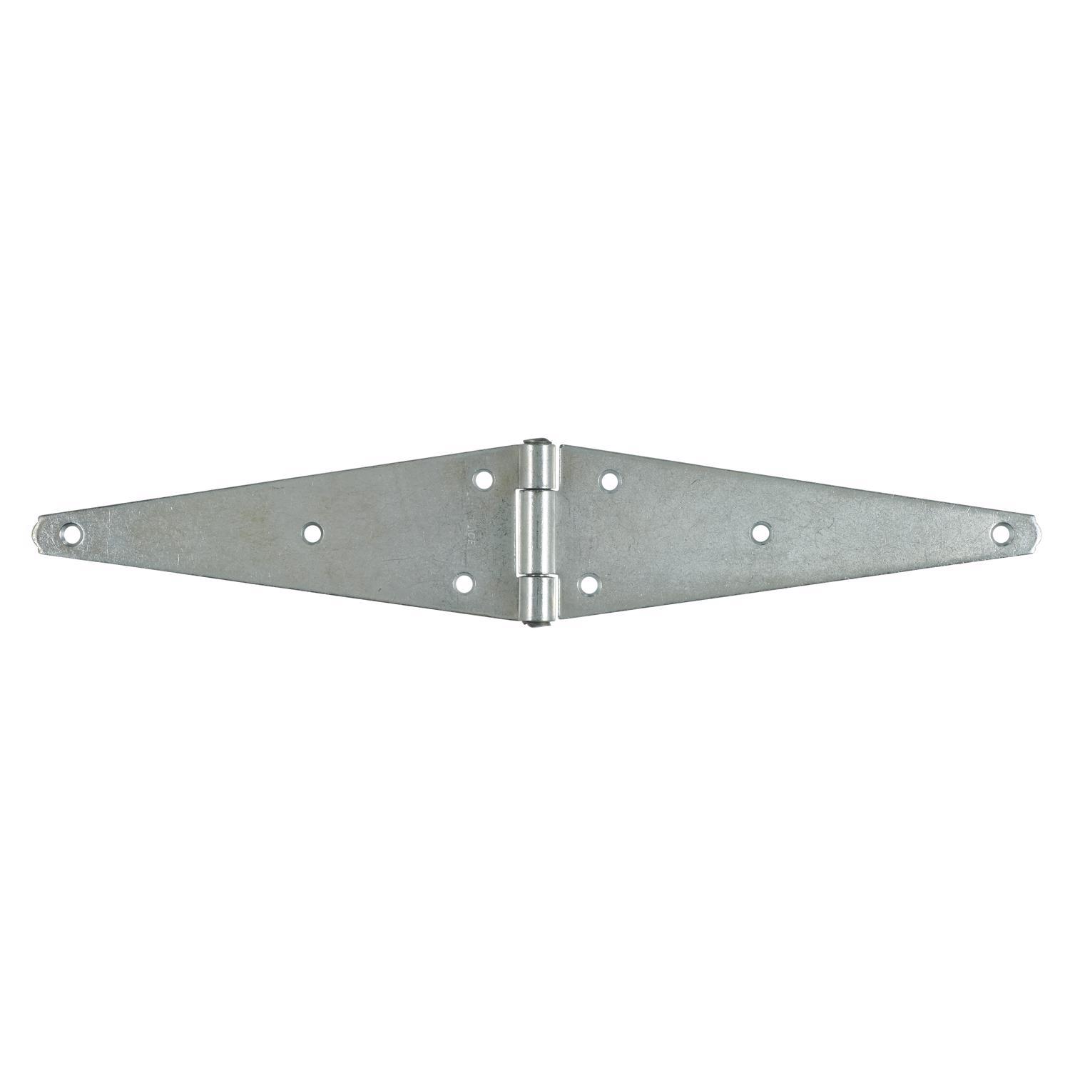 Ace 10 in. L Zinc-Plated Heavy Duty Strap Hinge 1 pk