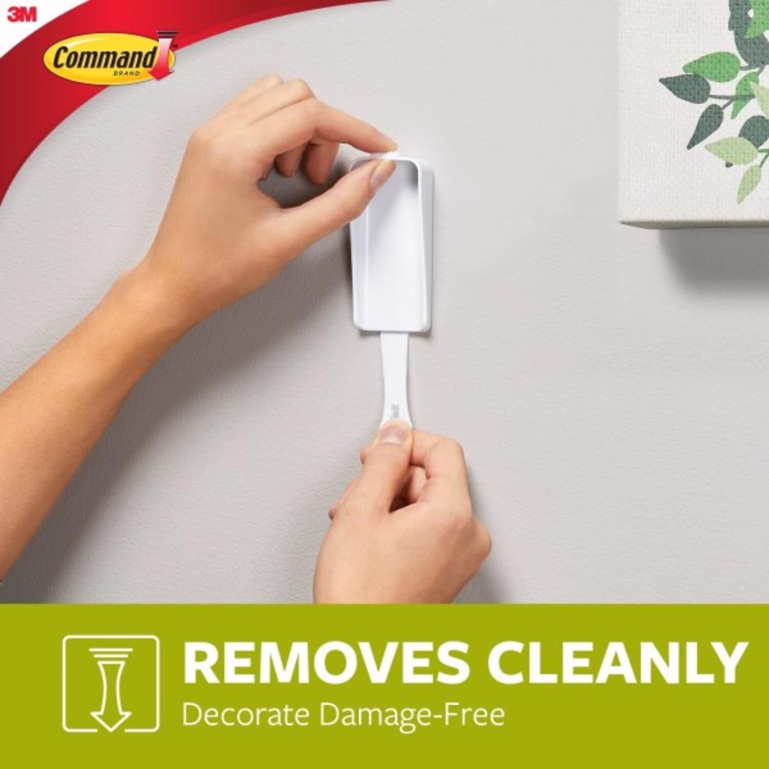 3M Command Plastic Coated White Canvas Picture Hanger 3 lb 1 pk