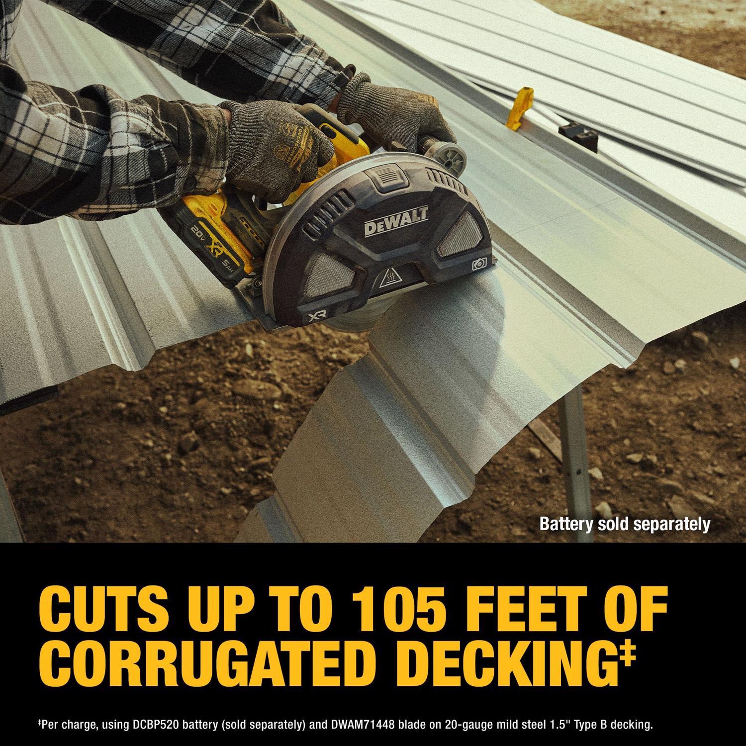 DeWalt 20V MAX XR 7-1/4 in. Cordless Brushless Metal Cutting Saw Tool Only