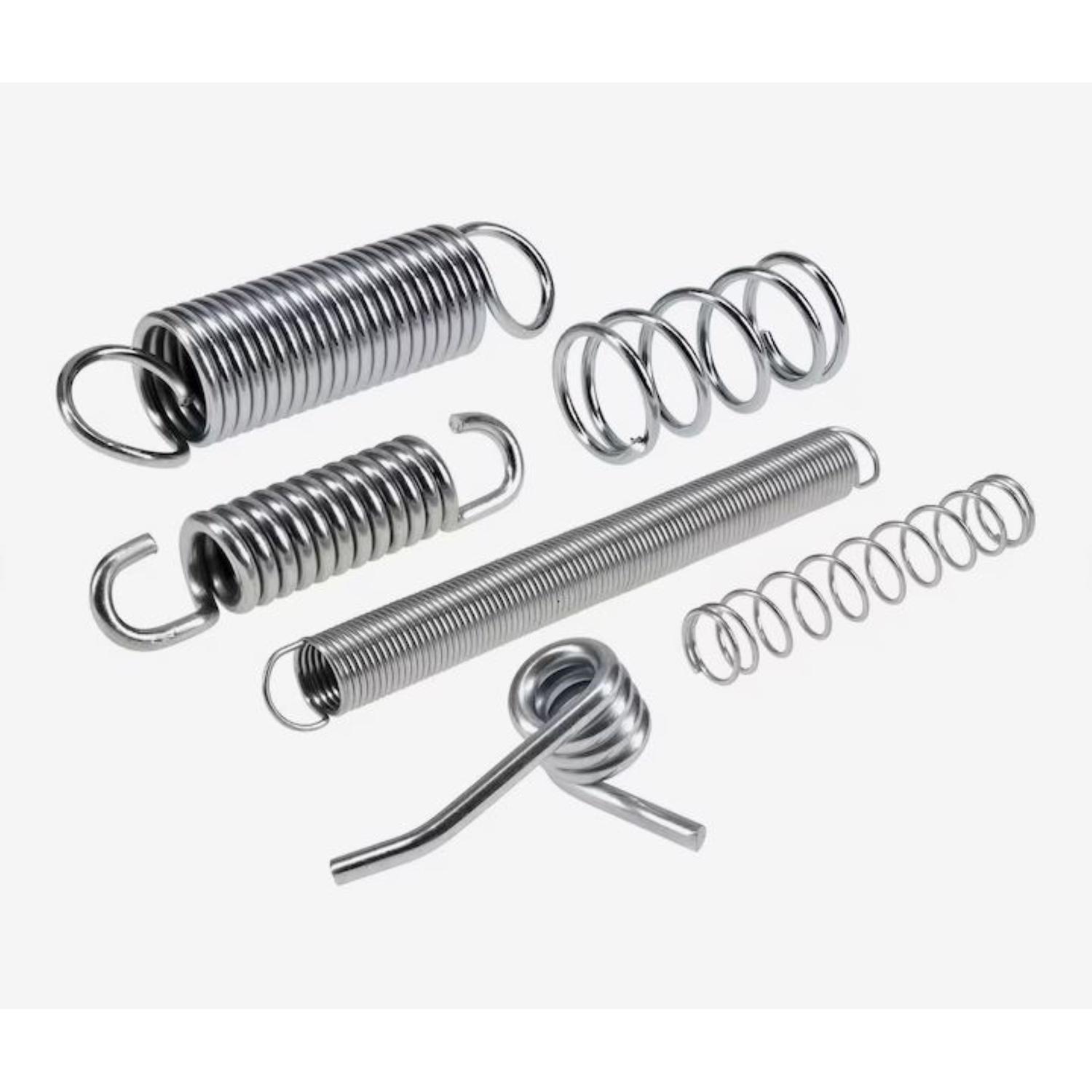 HILLMAN 4.6 in. L X 0.5 in. D Extension and Compression Assortment Spring 10 pk