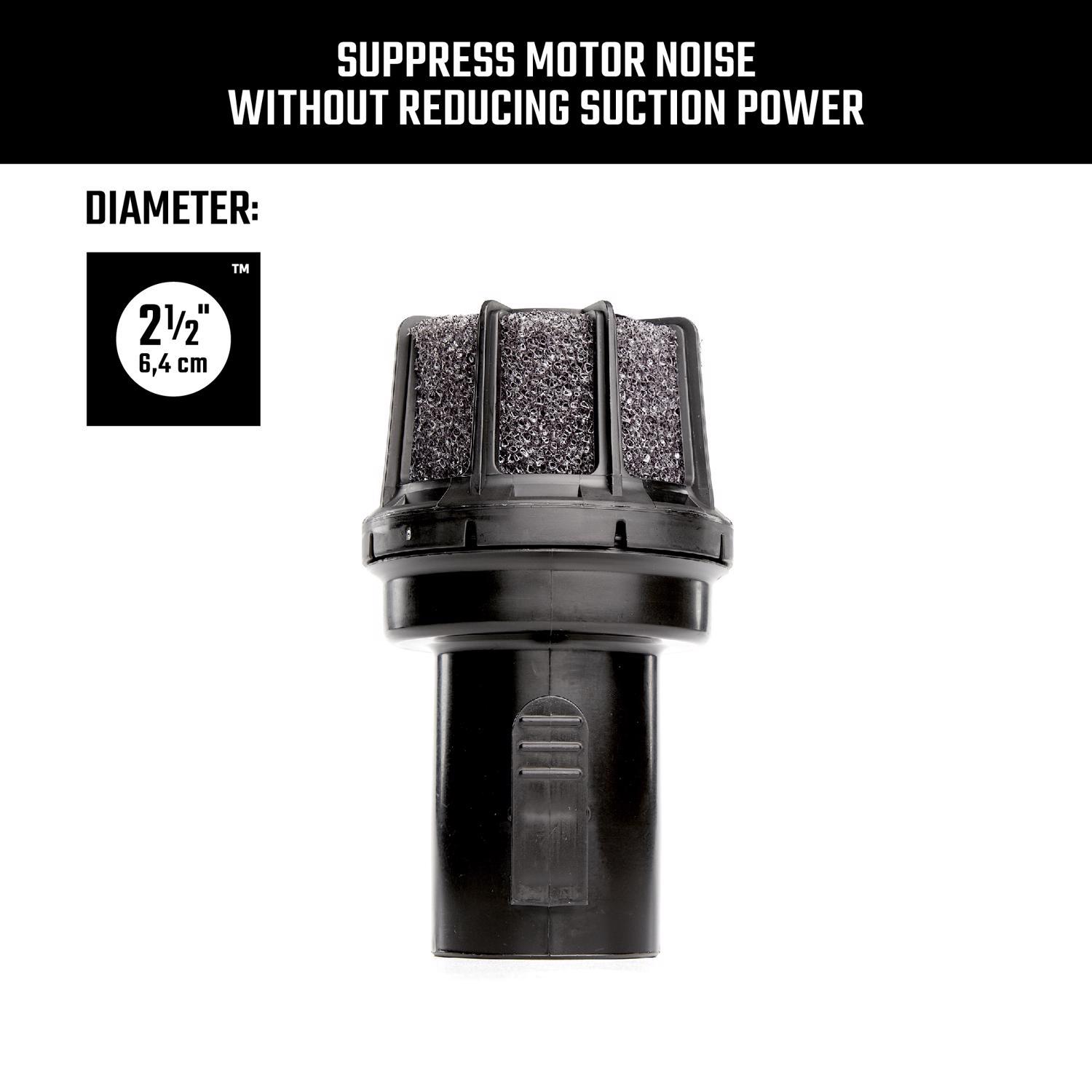 Craftsman 4 in. L X 4 in. W X 2-1/2 in. D Air Diffuser and Muffler 1 pc