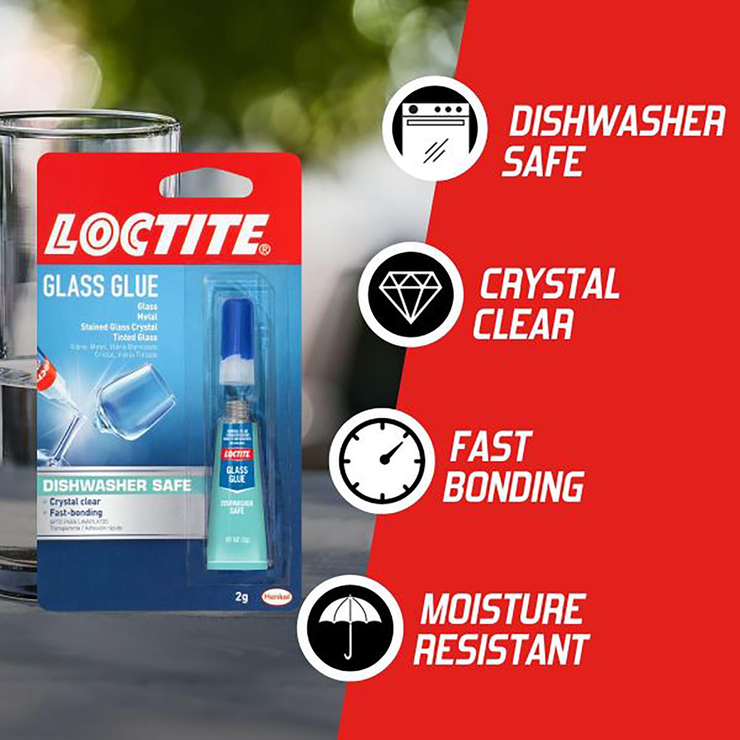 Loctite Glass Glue High Strength Glue Clear Glass Glue 2 gm