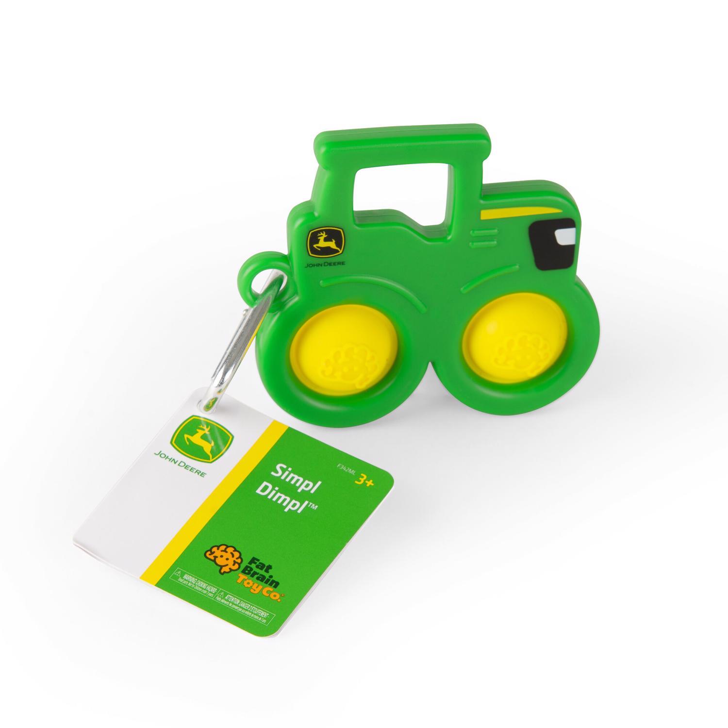 Fat Brain John Deere Simpl Dimpl Tractor Green/Yellow