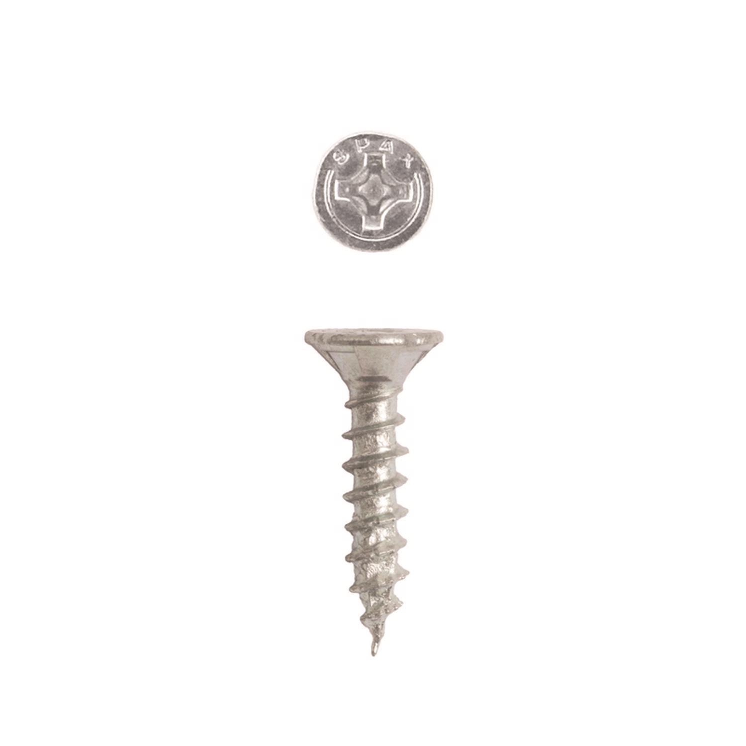 SPAX Multi-Material No. 8 Label X 3/4 in. L Unidrive Flat Head Serrated Construction Screws