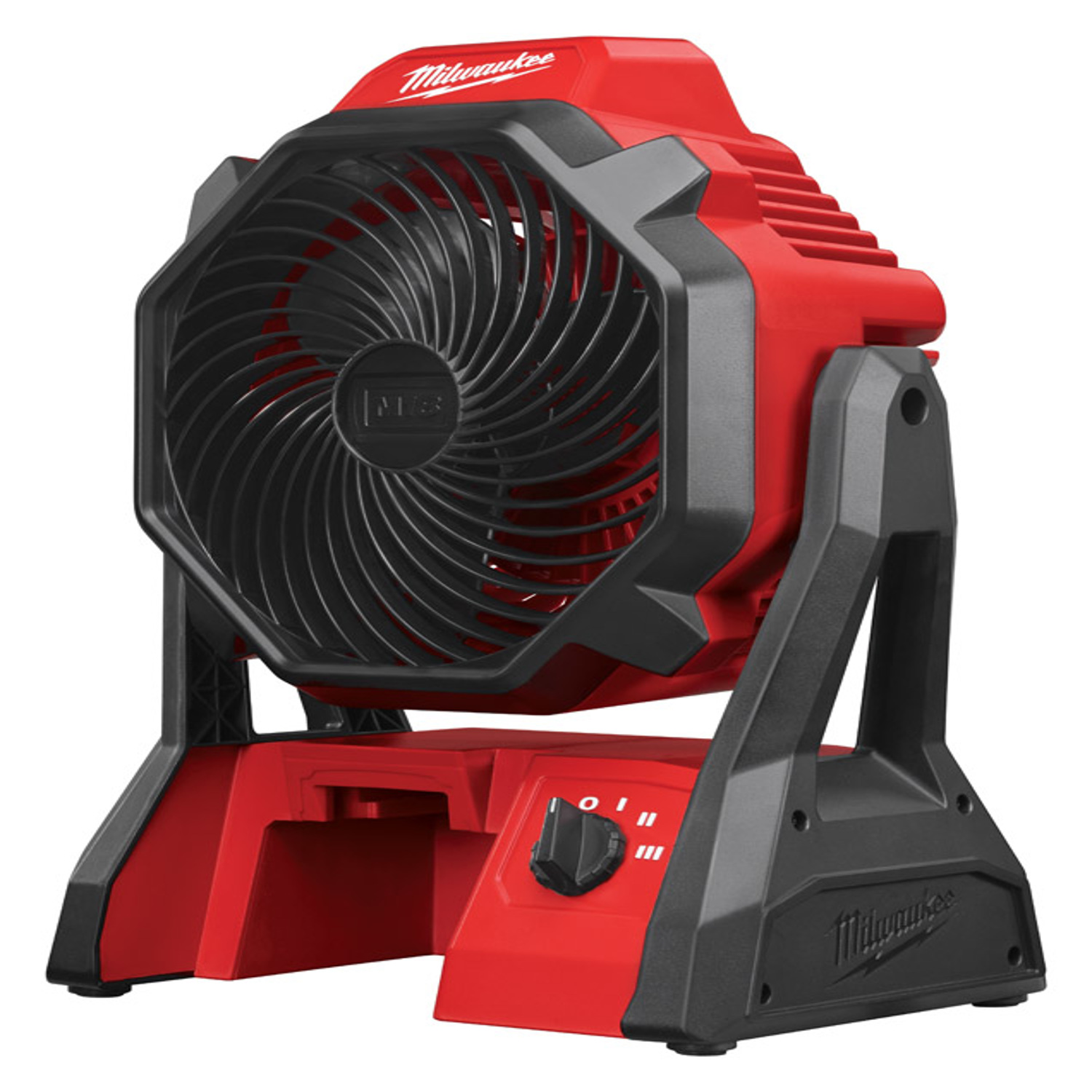 Milwaukee M18 14.07 in. H 3 speed Jobsite Fan