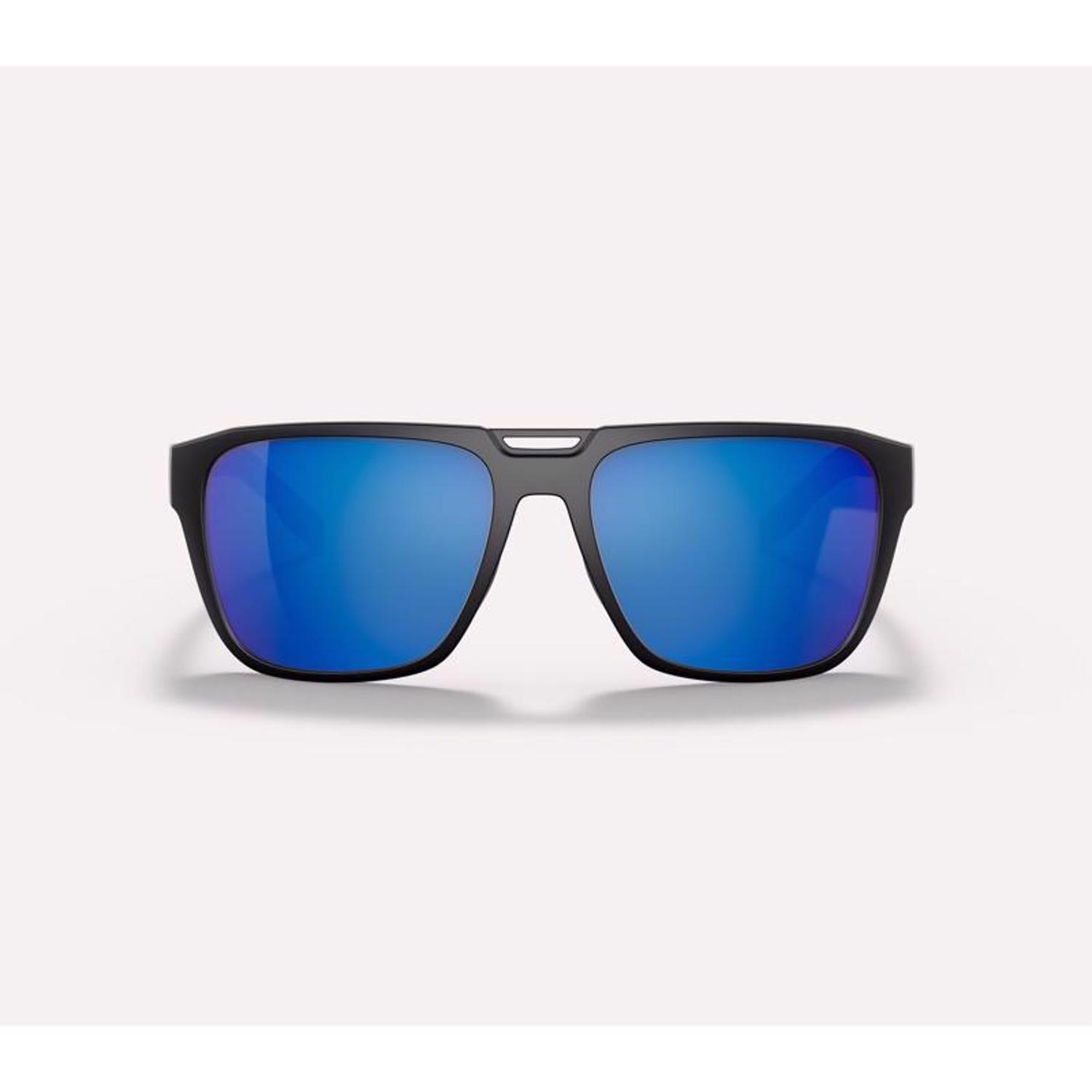 Native Mammoth Sunglasses Unisex Matte Black Frame Blue Lens Polarized Blue Light Blocking