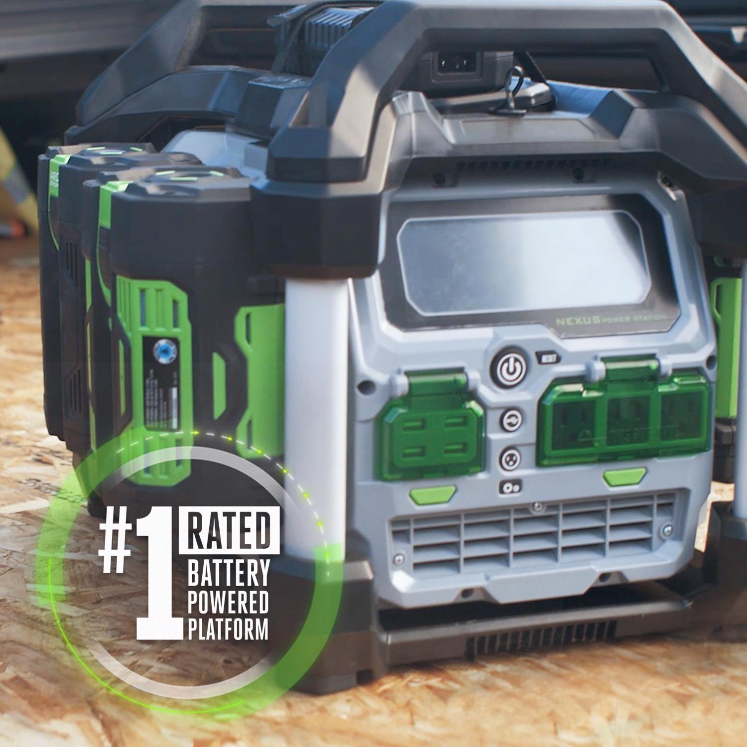 EGO Power+ Nexus Power Station 120 V 3000 W 3 outlets Power Inverter (TOOL ONLY)