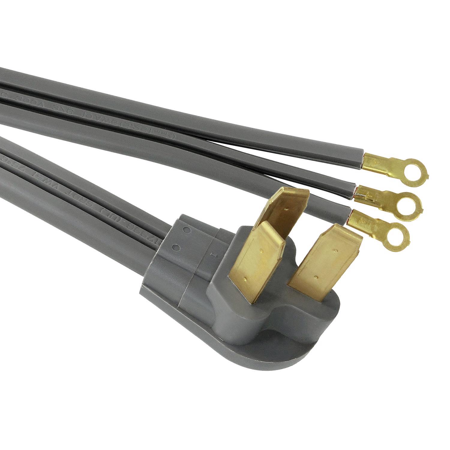 Ace 6/2 & 8/1 SRDT 125/250 V 6 ft. L Range Cord 3 Wire