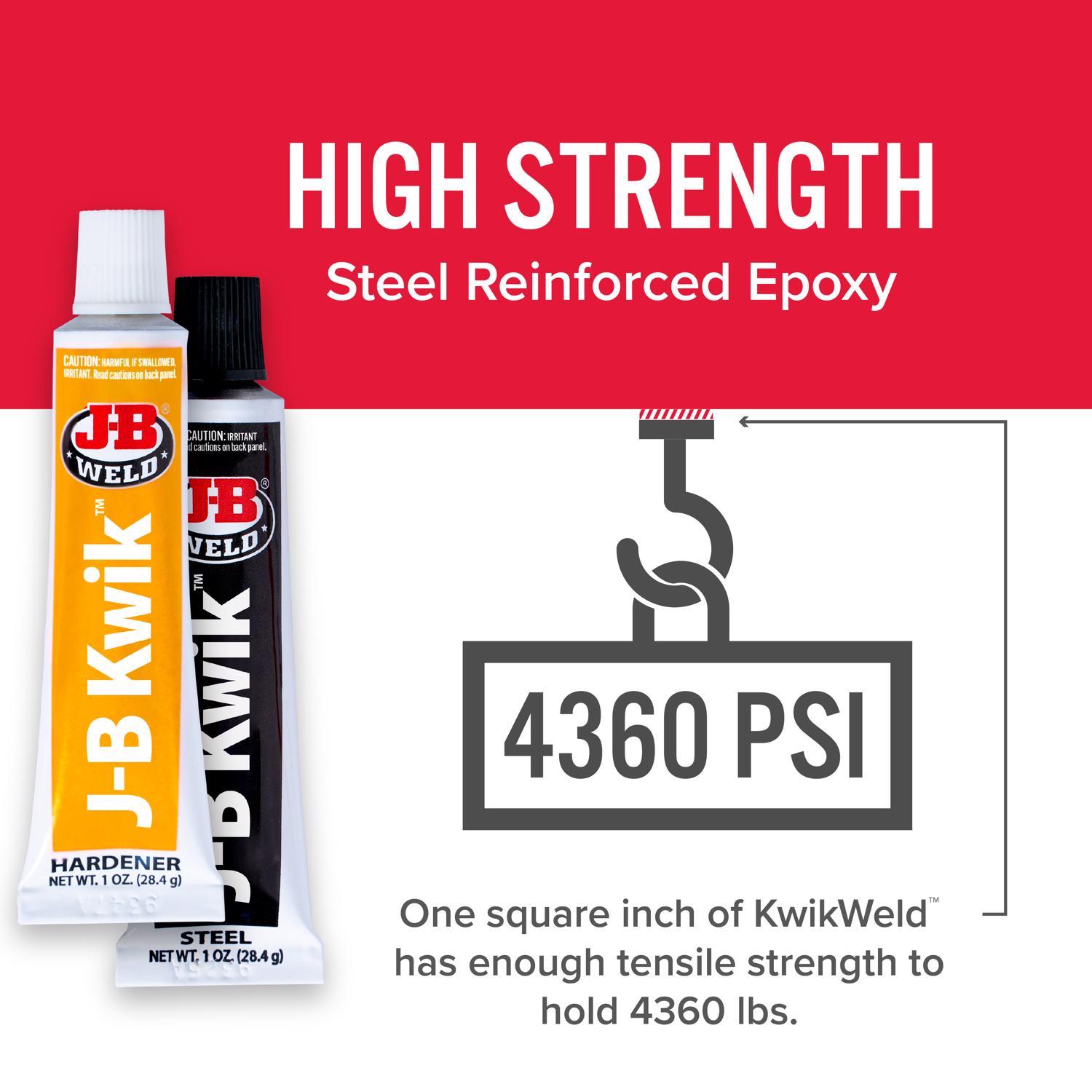 J-B Weld KwikWeld High Strength Automotive Epoxy Paste 2 oz