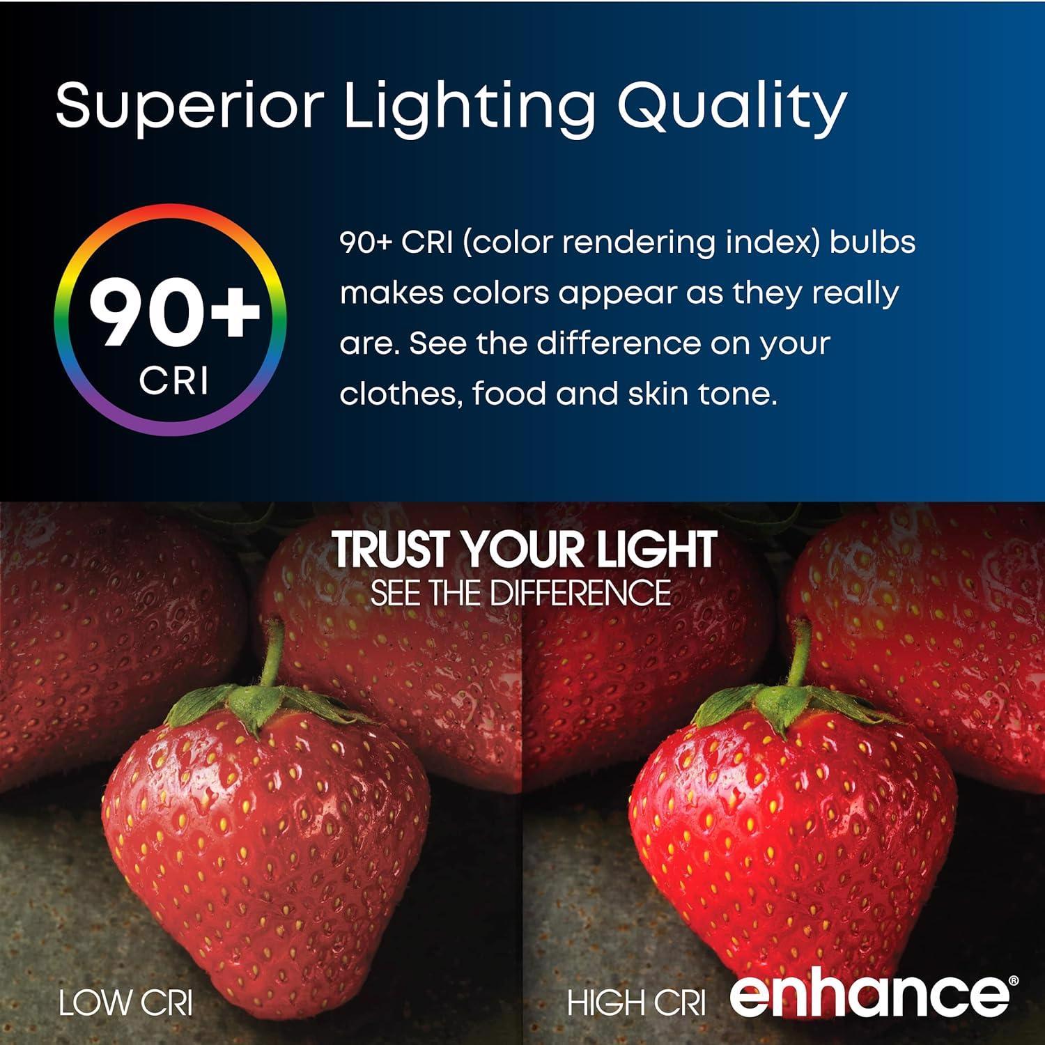 Feit ST19 E26 (Medium) LED Dusk to Dawn Bulb Daylight 60 Watt Equivalence 1 pk