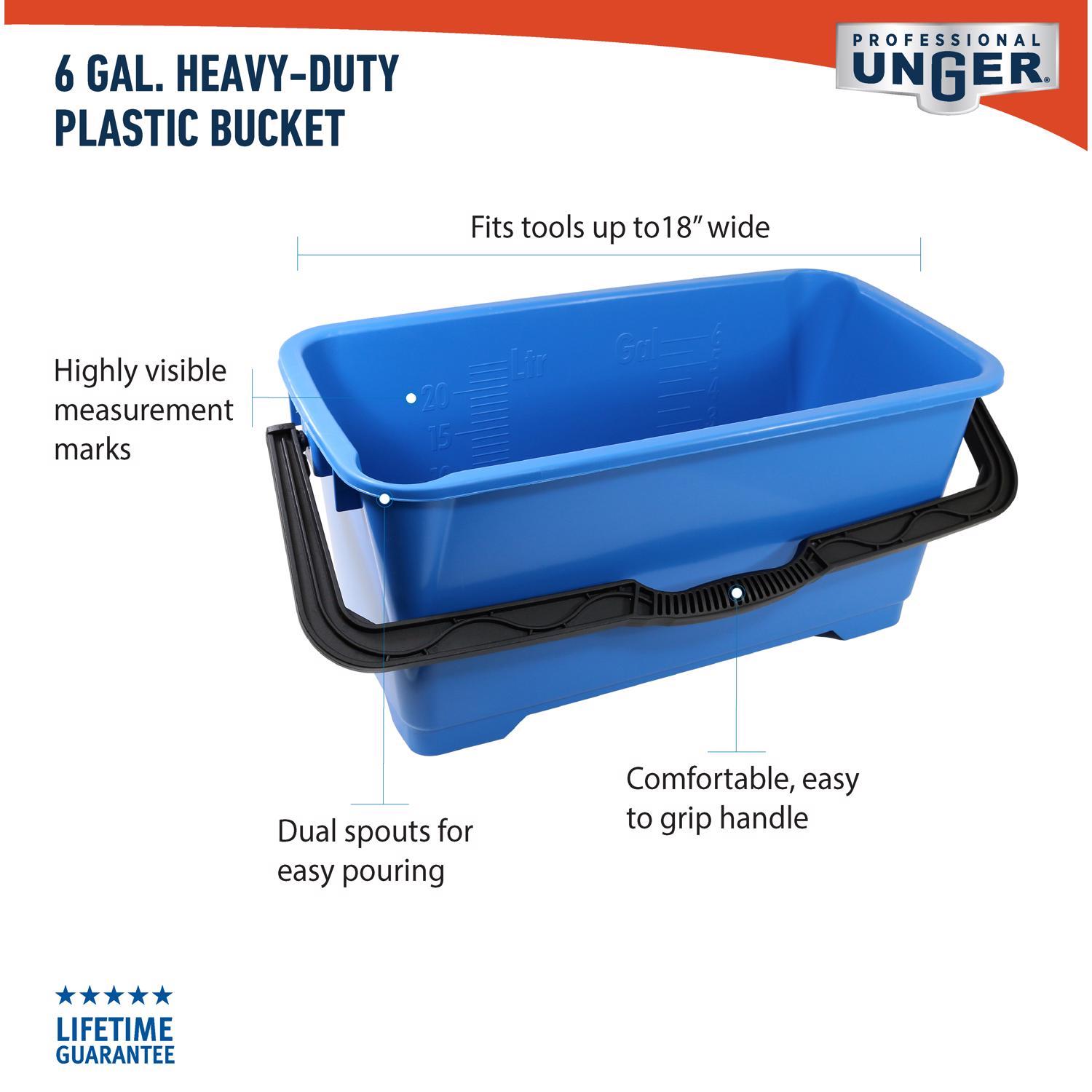 Unger 6 gal Bucket Blue