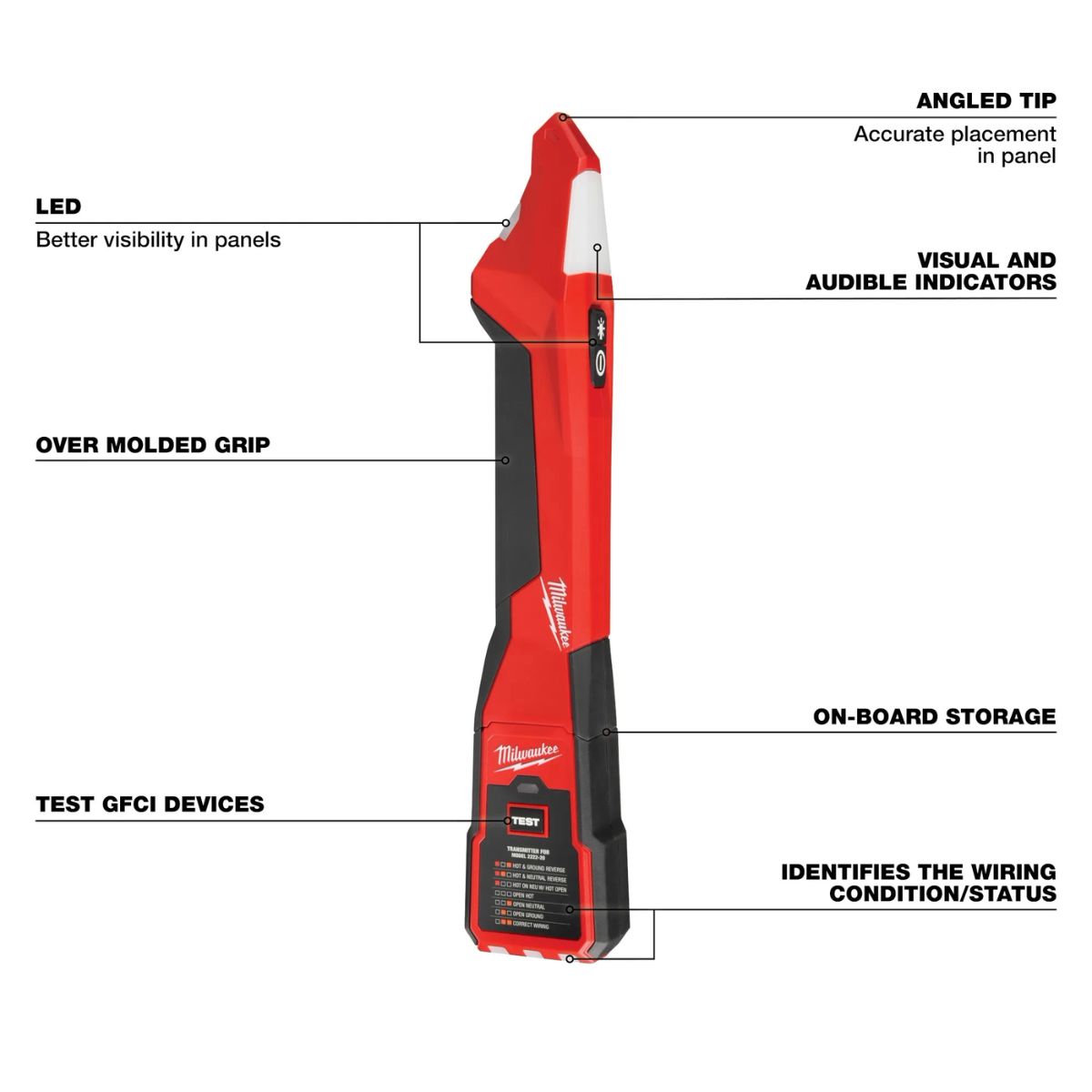 Milwaukee Circuit Breaker Finder with LED
