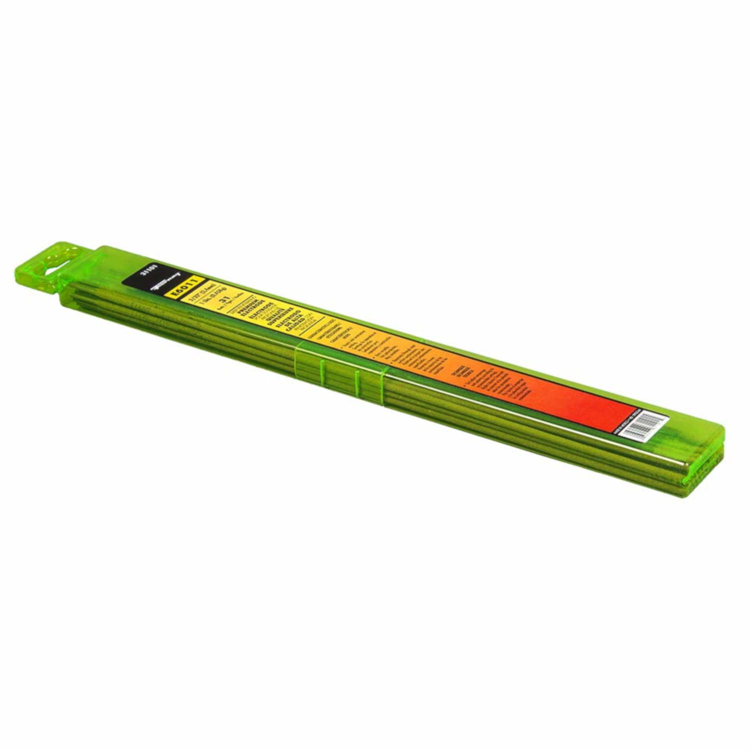 Forney 3/32 in. D X 15.2 in. L E6011 Mild Steel Welding Electrodes 60000 psi 1 lb 1 pk