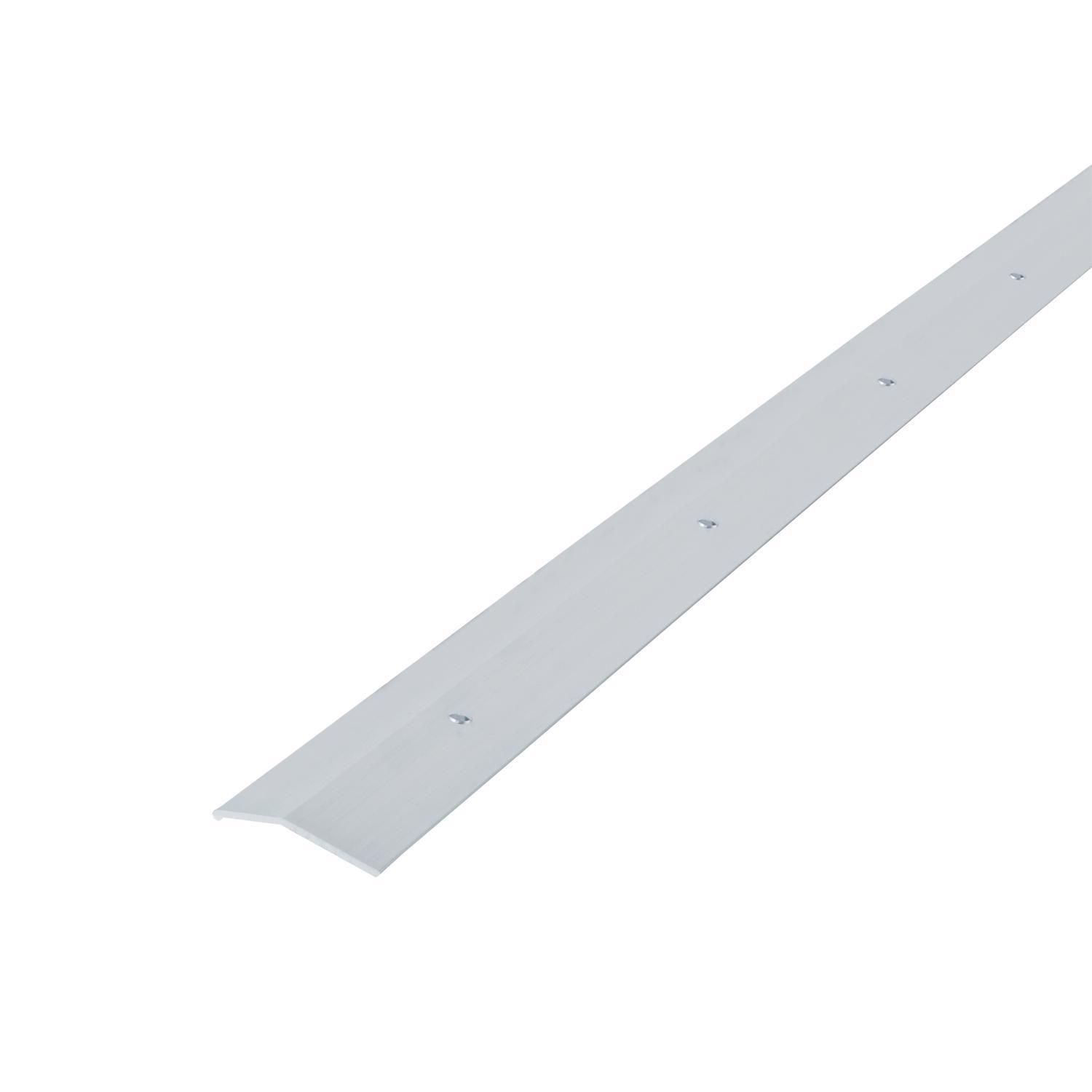 M-D Building Products 0.3 in. H X 1.38 in. W X 36 in. L Polished Silver Aluminum Carpet Trim