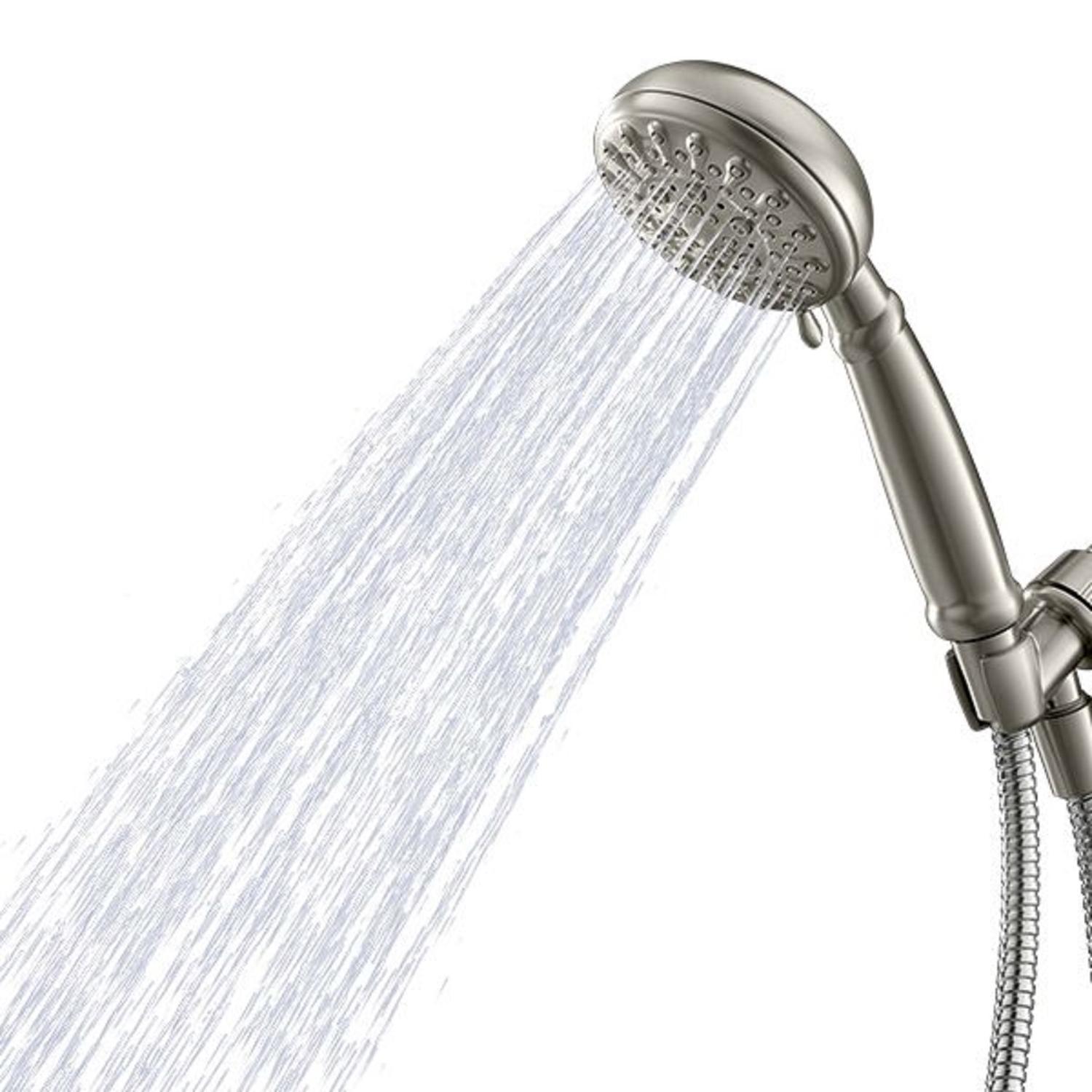 Moen Banbury Brushed Nickel 5 settings Handheld Showerhead 1.75 gpm